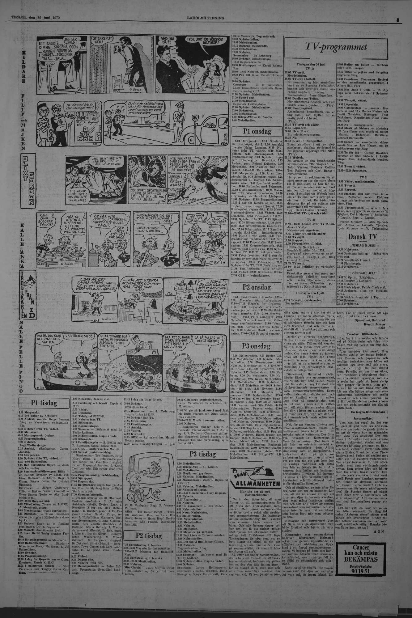 Laholms Tidning Tisdag 30 juni 1970, sida 5