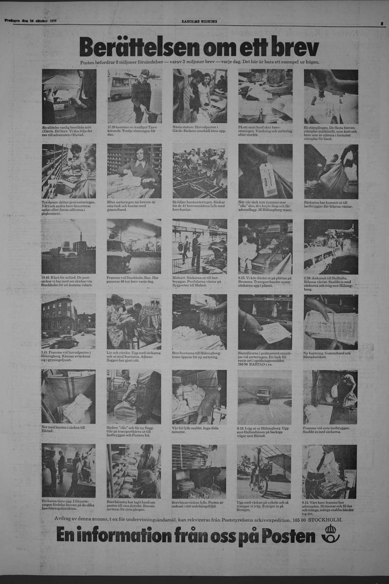 Laholms Tidning Fredag 30 oktober 1970, sida 5
