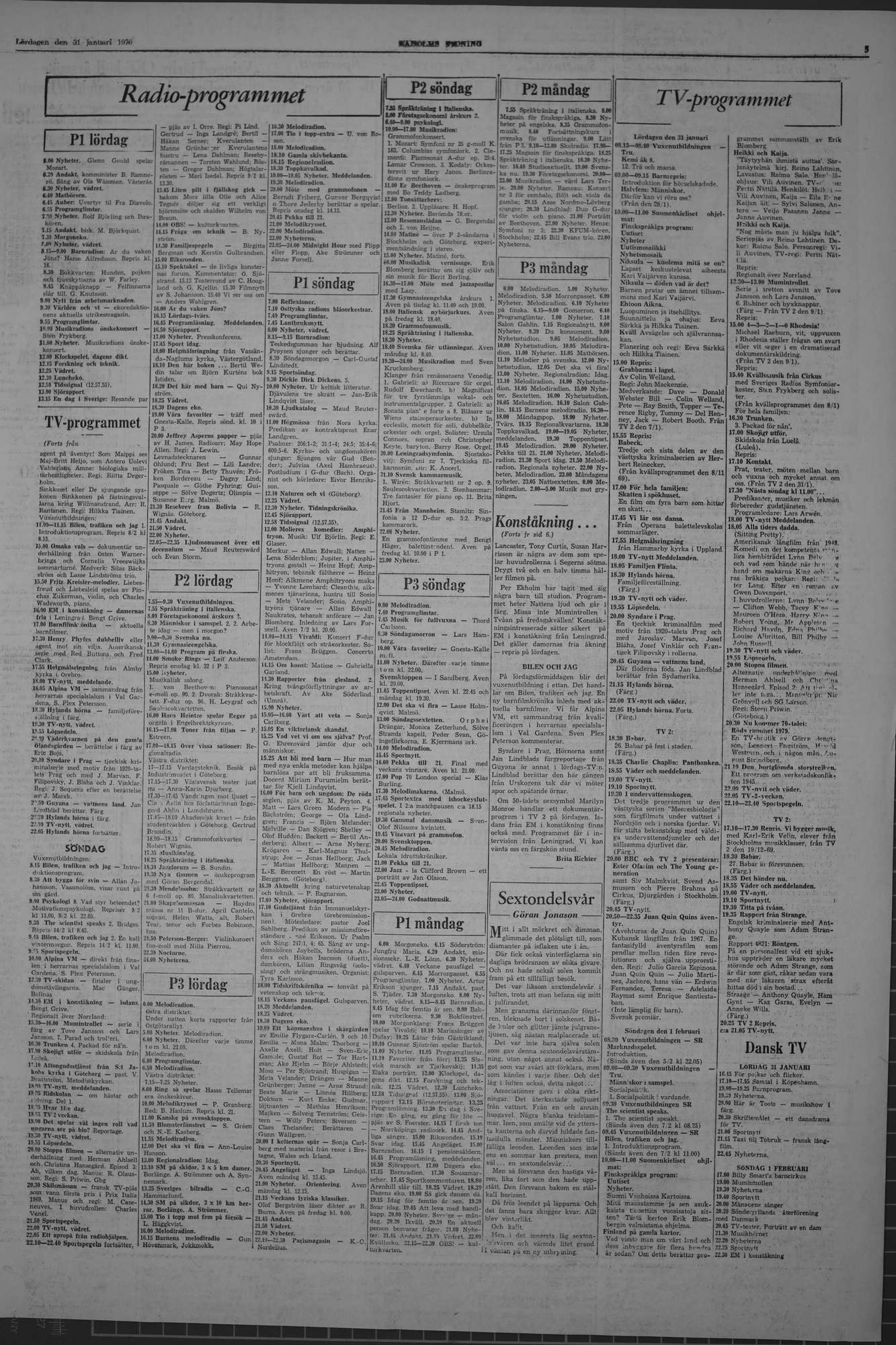 Laholms Tidning Lördag 31 januari 1970, sida 5