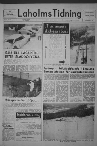 Förstasidan, Onsdag 4 februari 1970