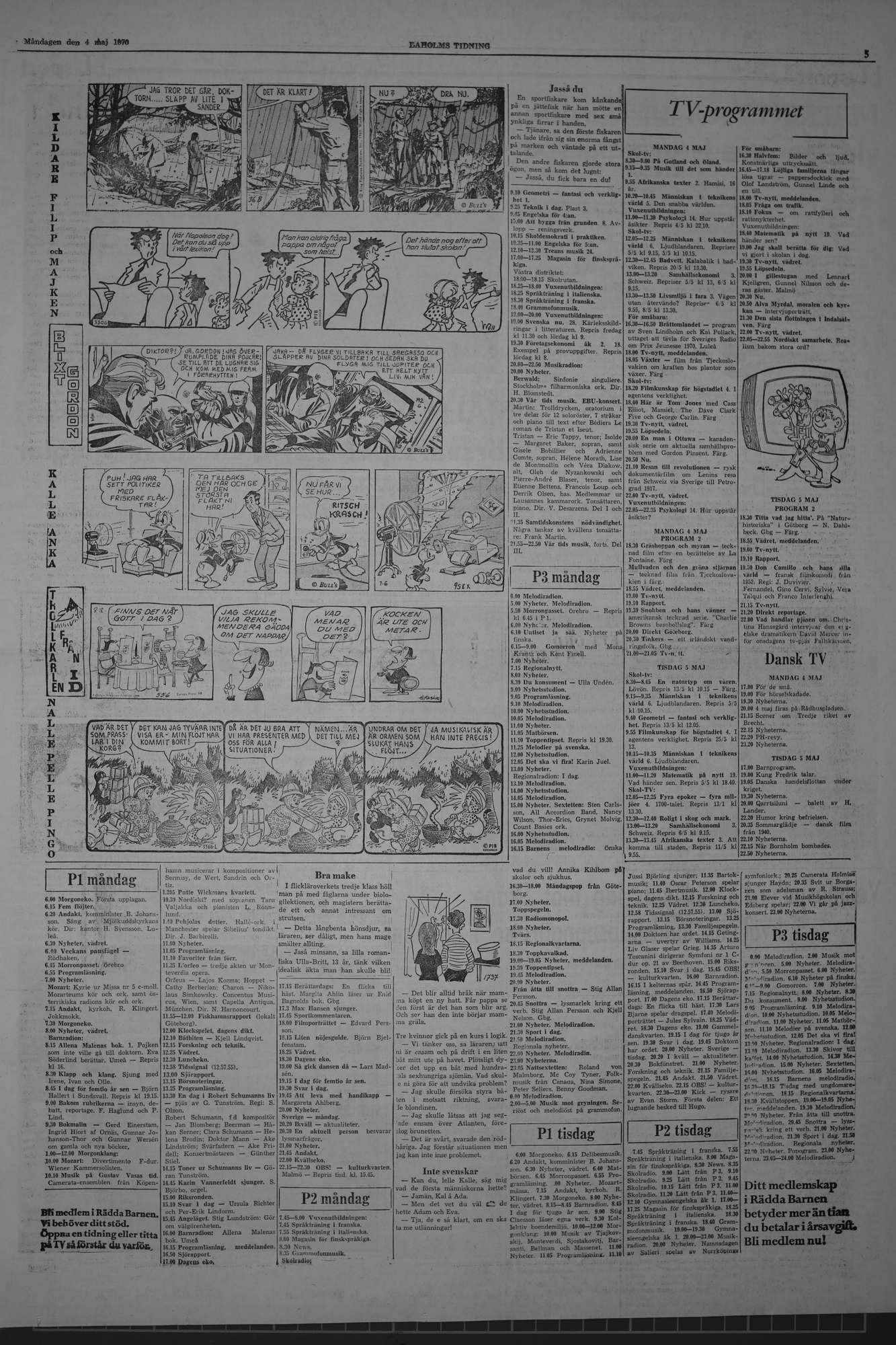 Laholms Tidning Måndag 4 maj 1970, sida 5