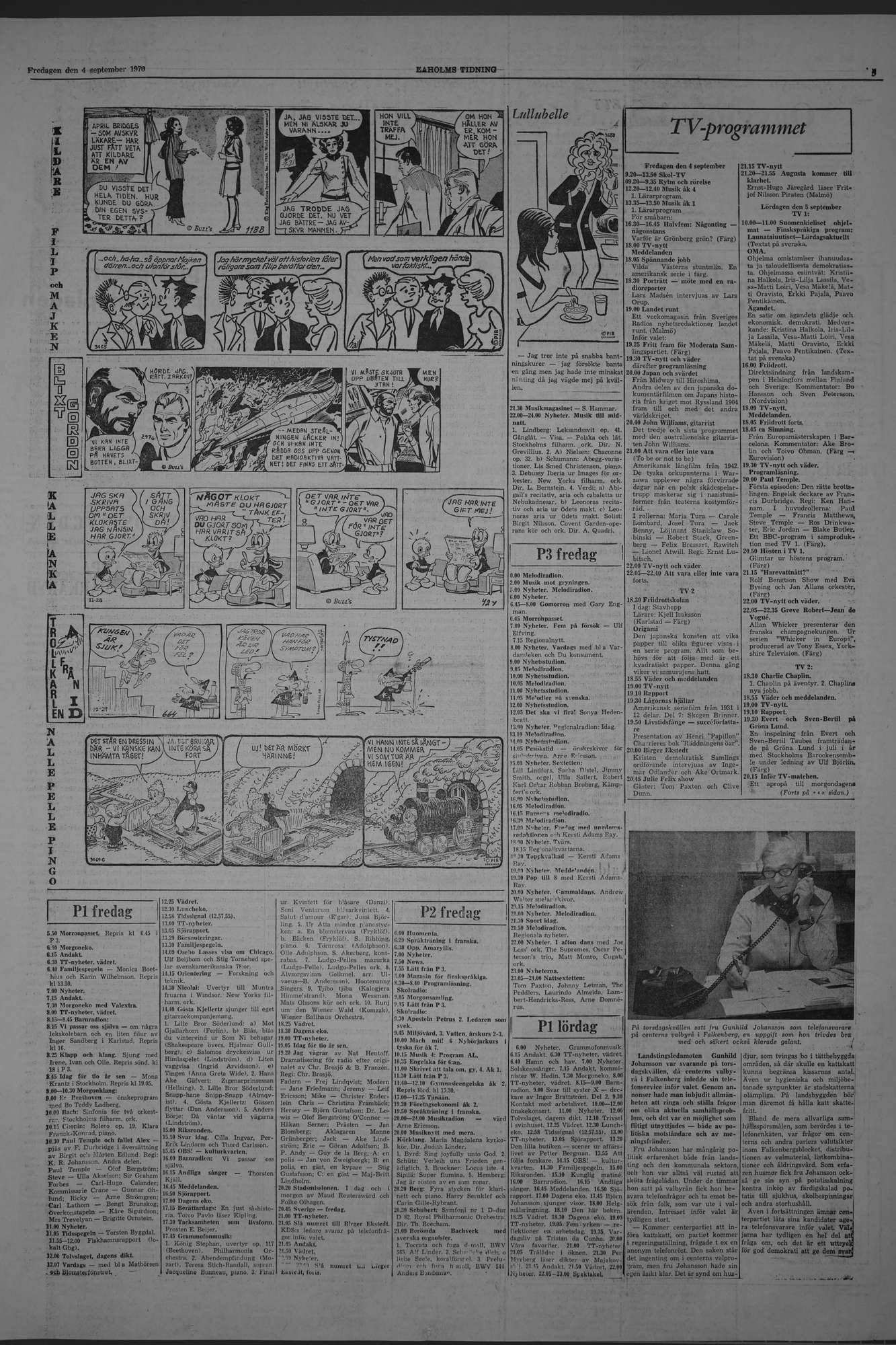 Laholms Tidning Fredag 4 september 1970, sida 5