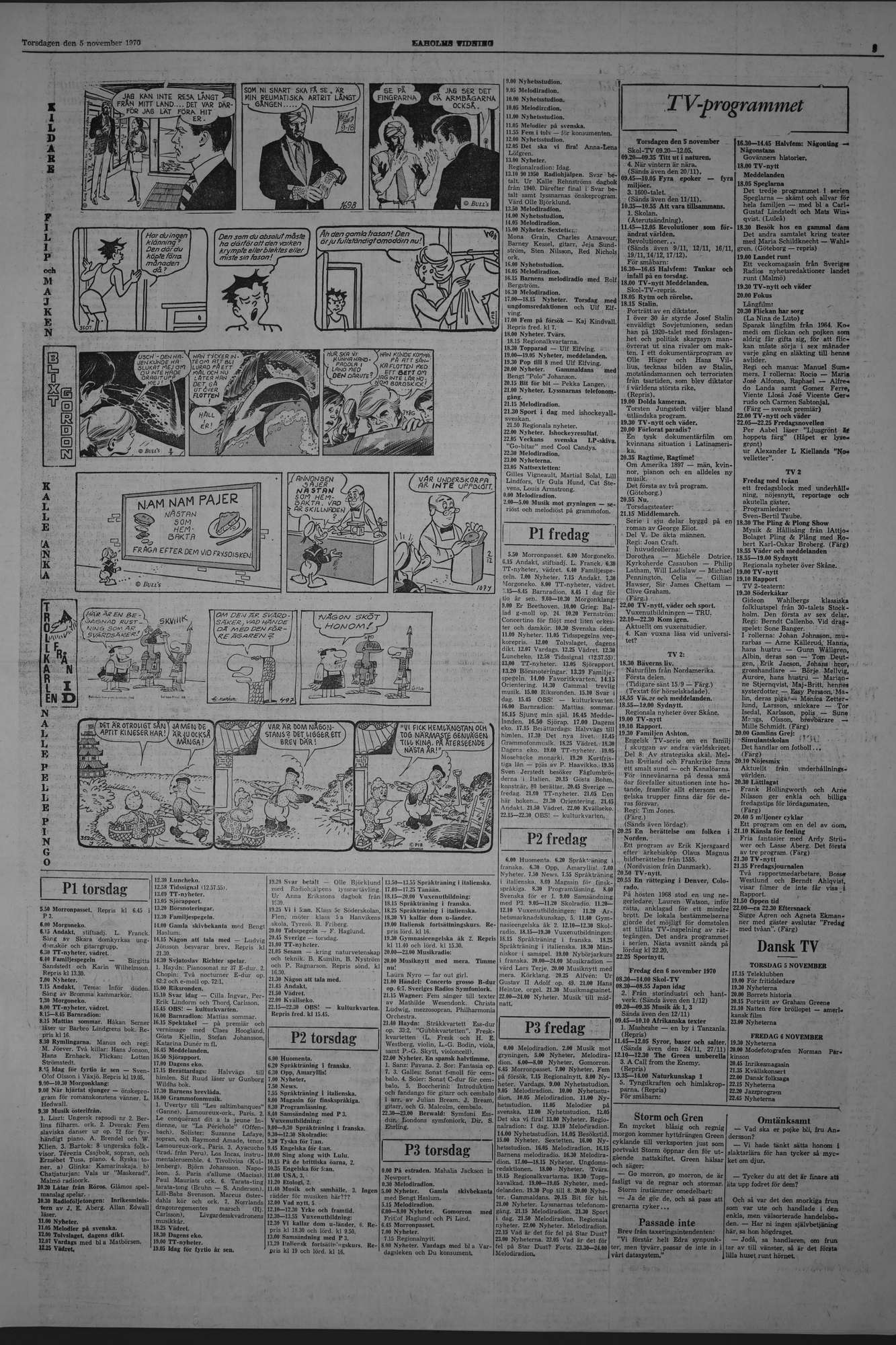 Laholms Tidning Torsdag 5 november 1970, sida 5