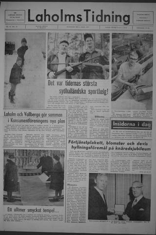 Förstasidan, Måndag 6 april 1970