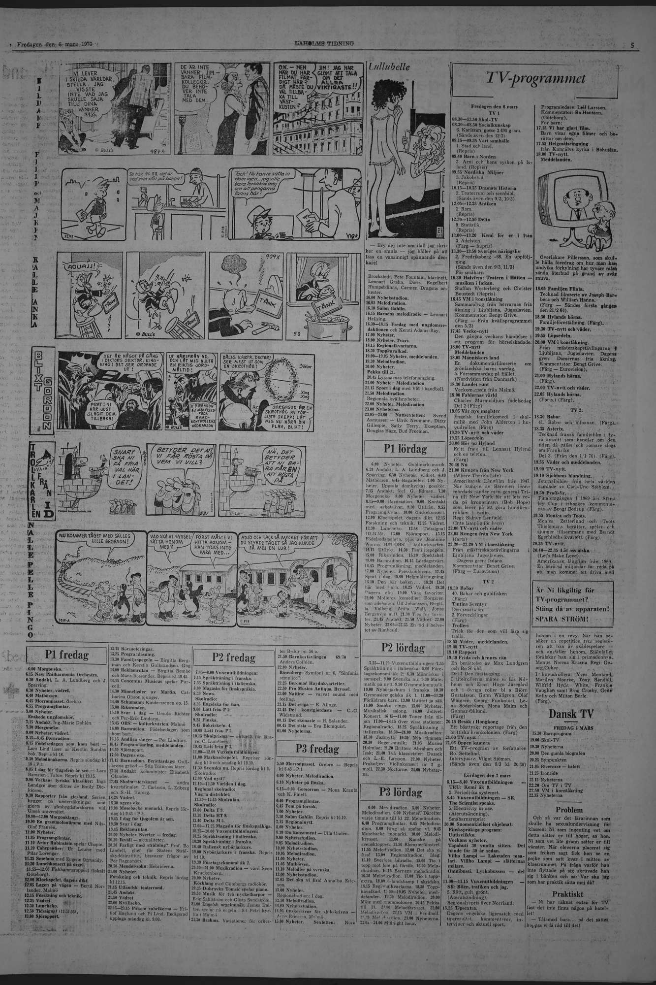 Laholms Tidning Fredag 6 mars 1970, sida 5