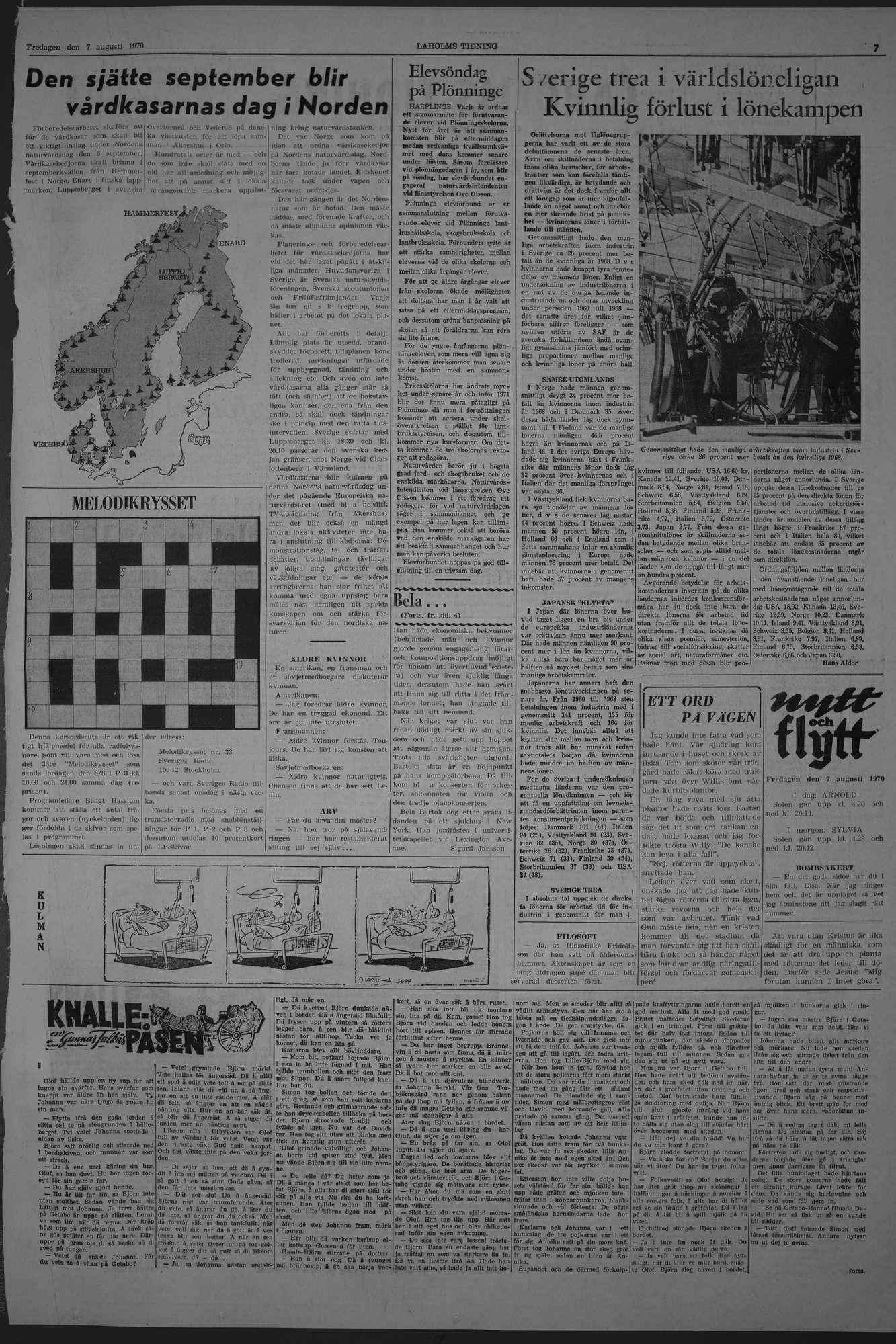 Laholms Tidning Fredag 7 augusti 1970, sida 7