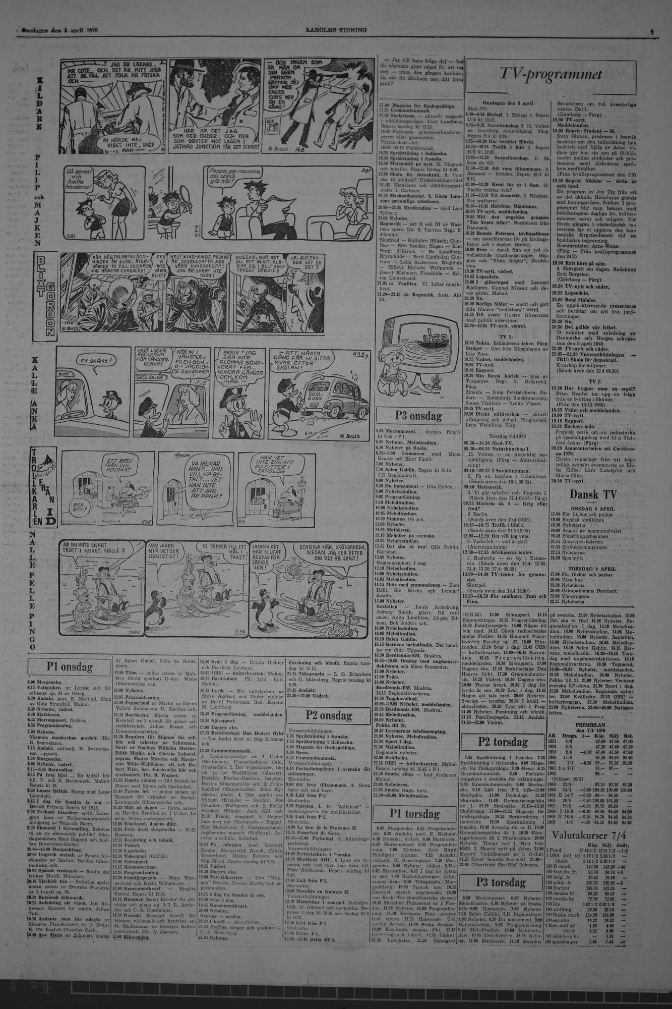 Laholms Tidning Onsdag 8 april 1970, sida 5
