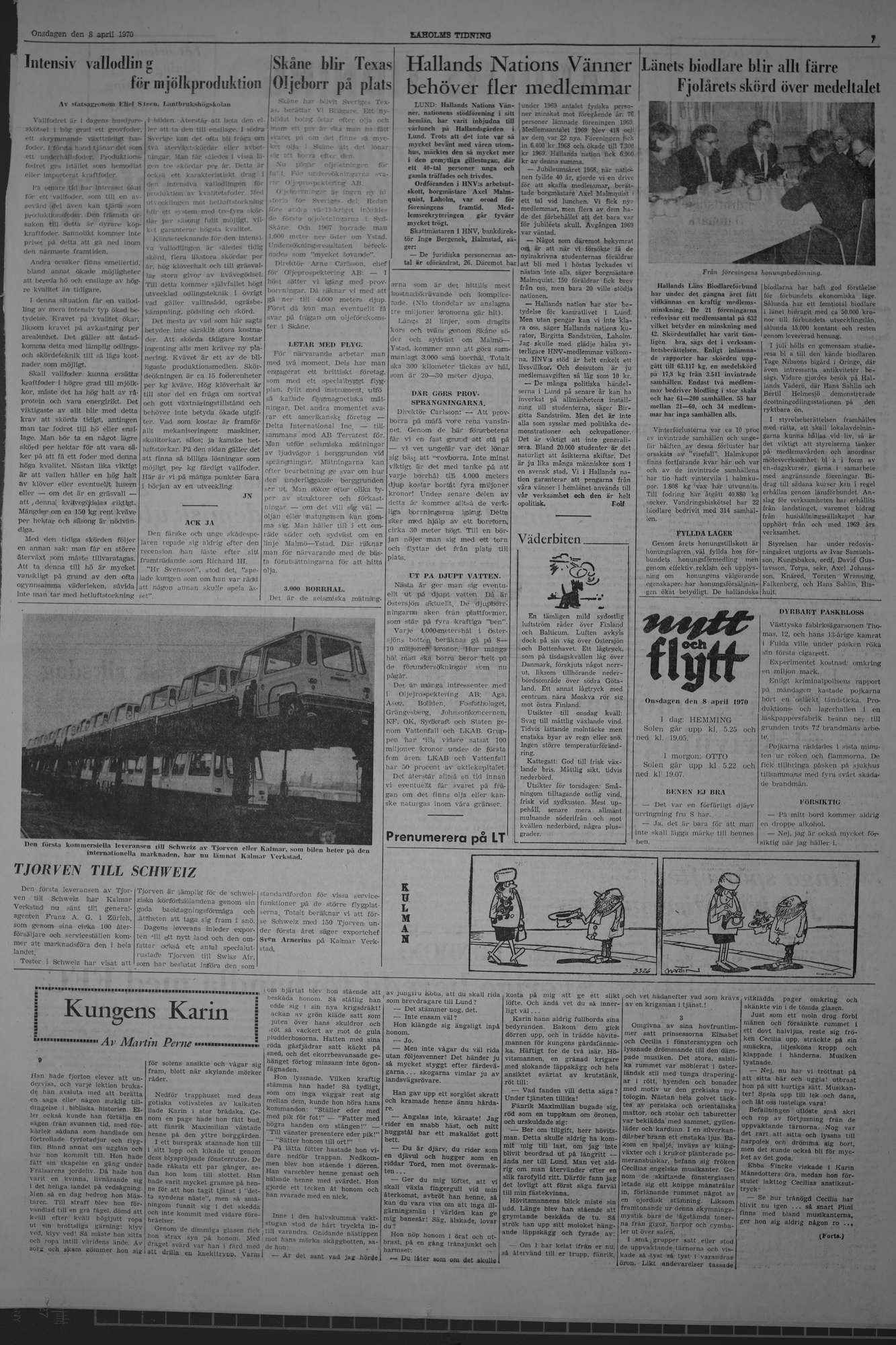 Laholms Tidning Onsdag 8 april 1970, sida 7