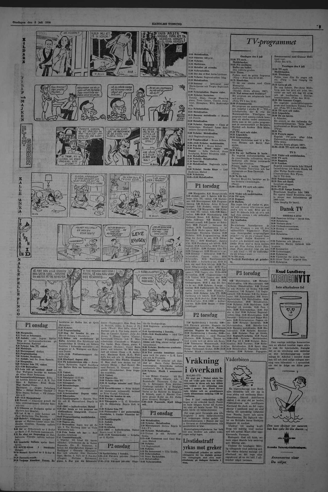 Laholms Tidning Onsdag 8 juli 1970, sida 5