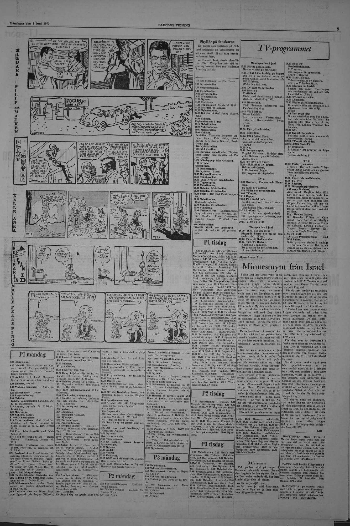 Laholms Tidning Måndag 8 juni 1970, sida 5