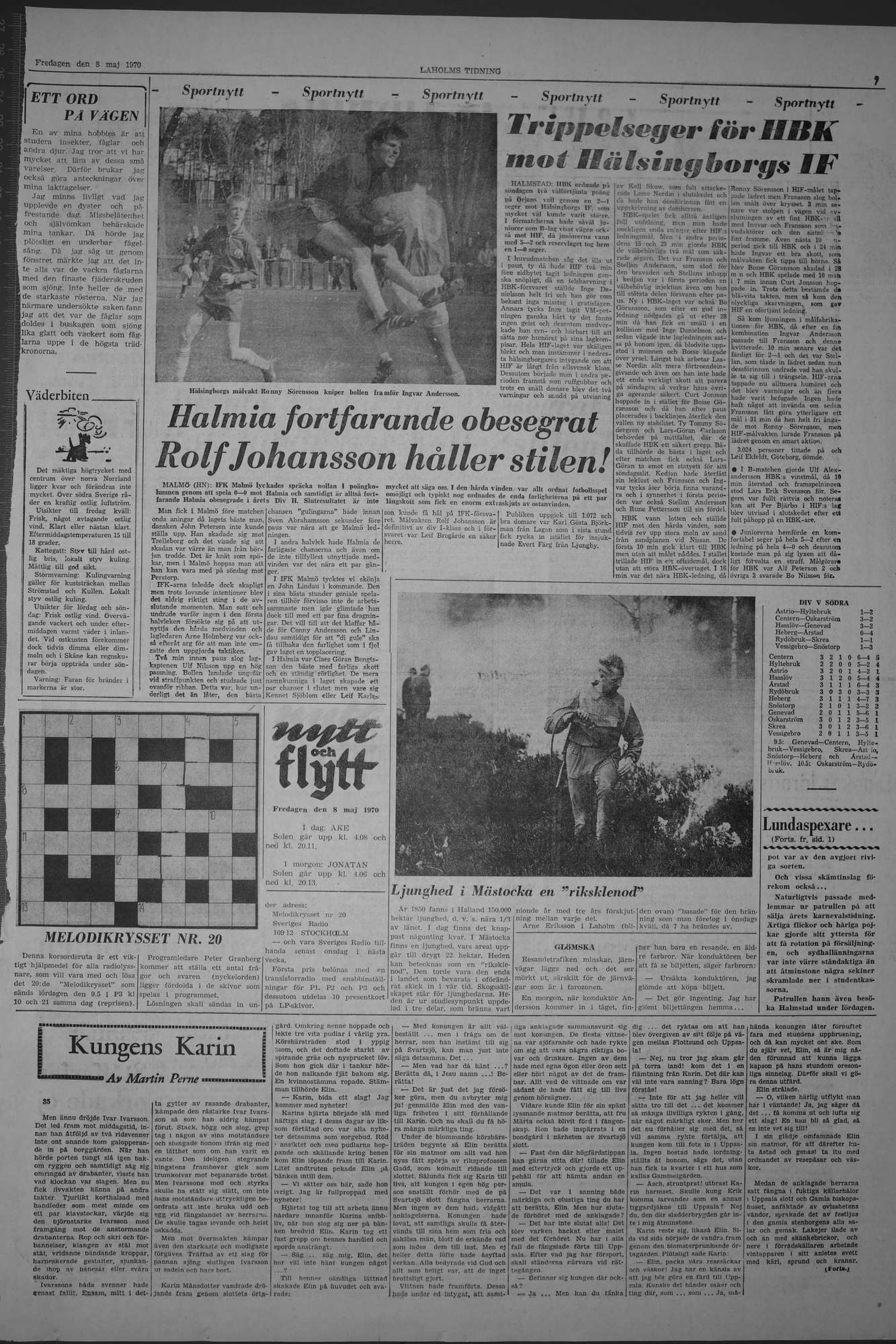 Laholms Tidning Fredag 8 maj 1970, sida 7