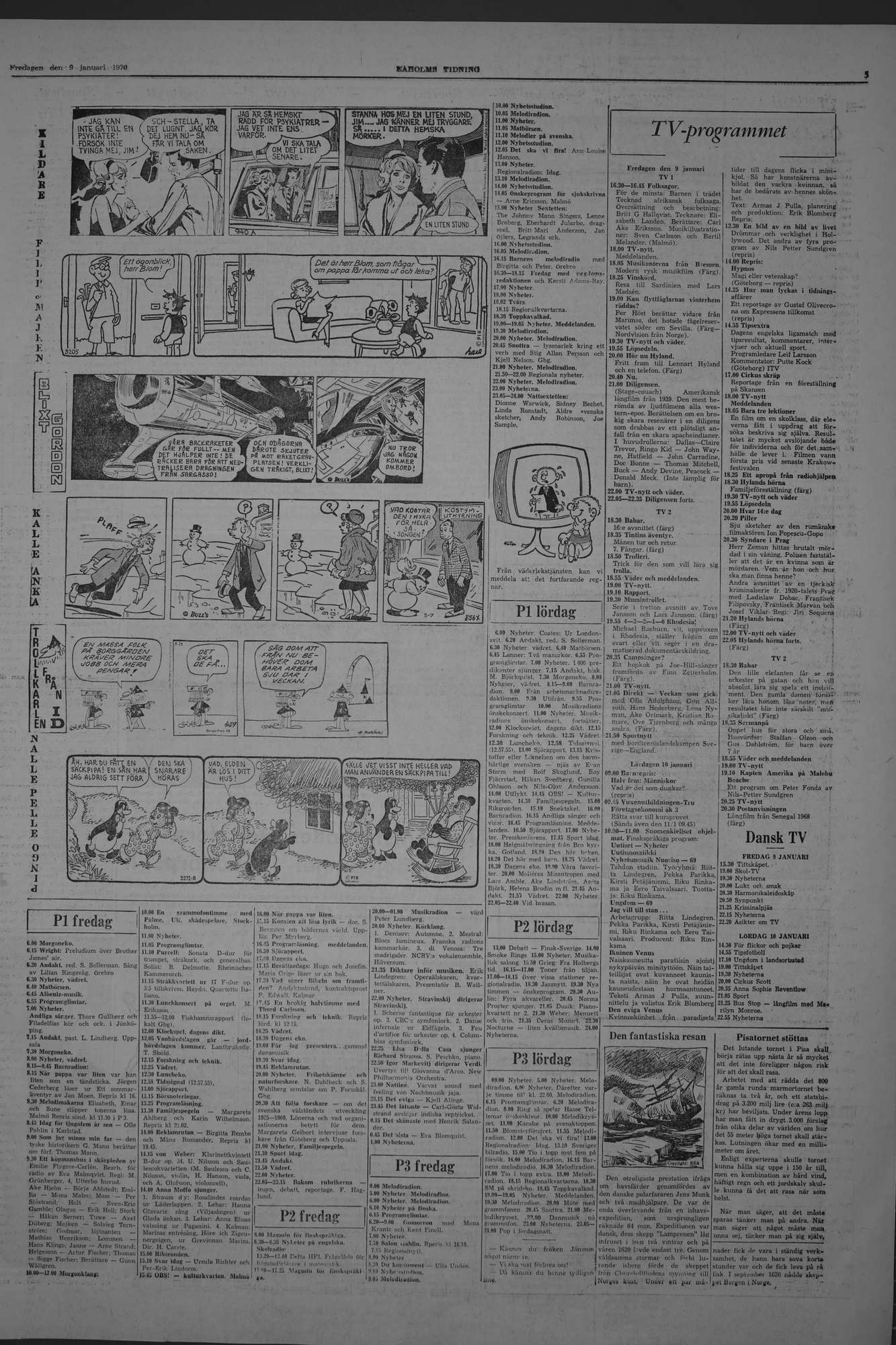 Laholms Tidning Fredag 9 januari 1970, sida 5