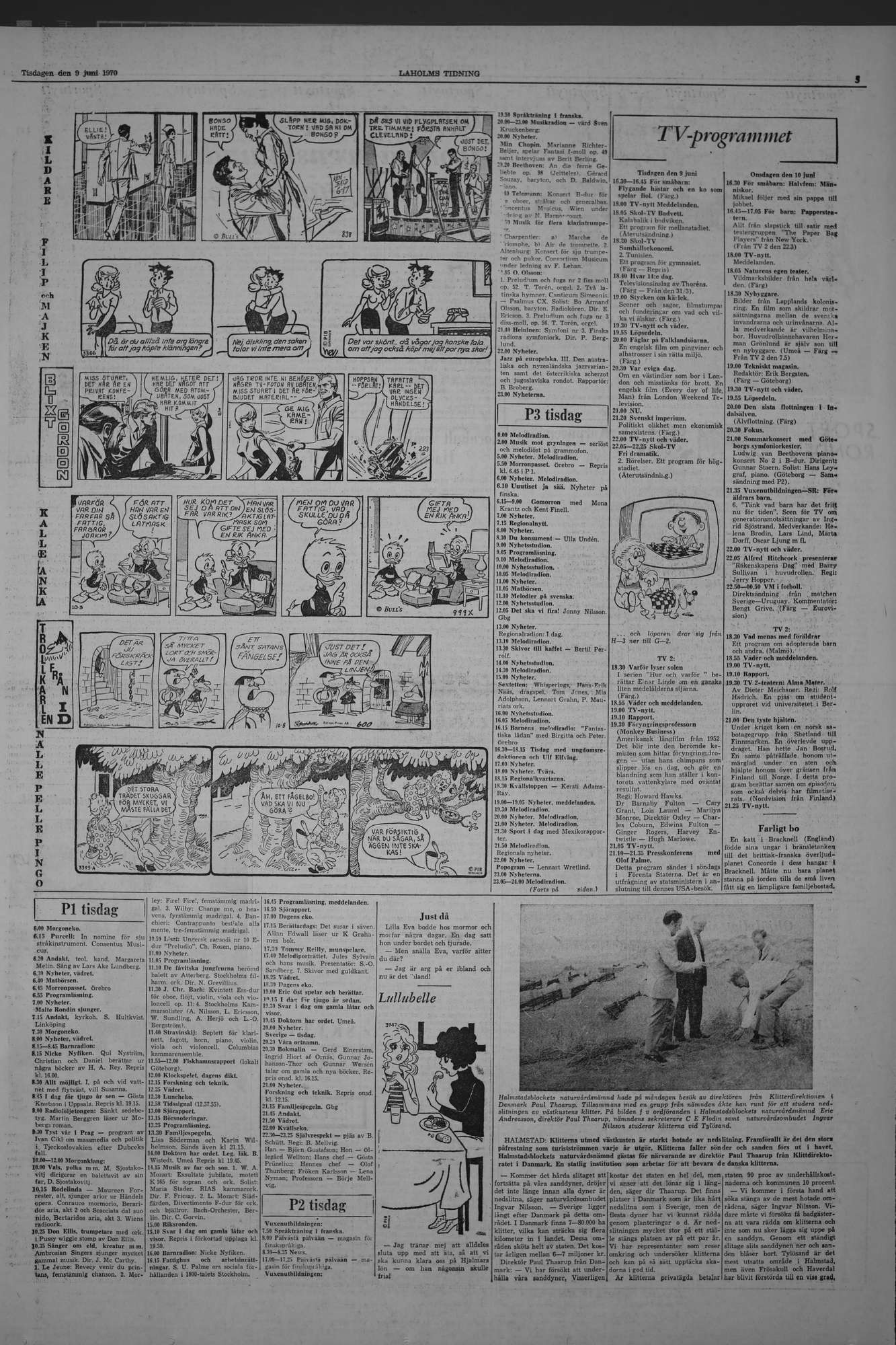 Laholms Tidning Tisdag 9 juni 1970, sida 5