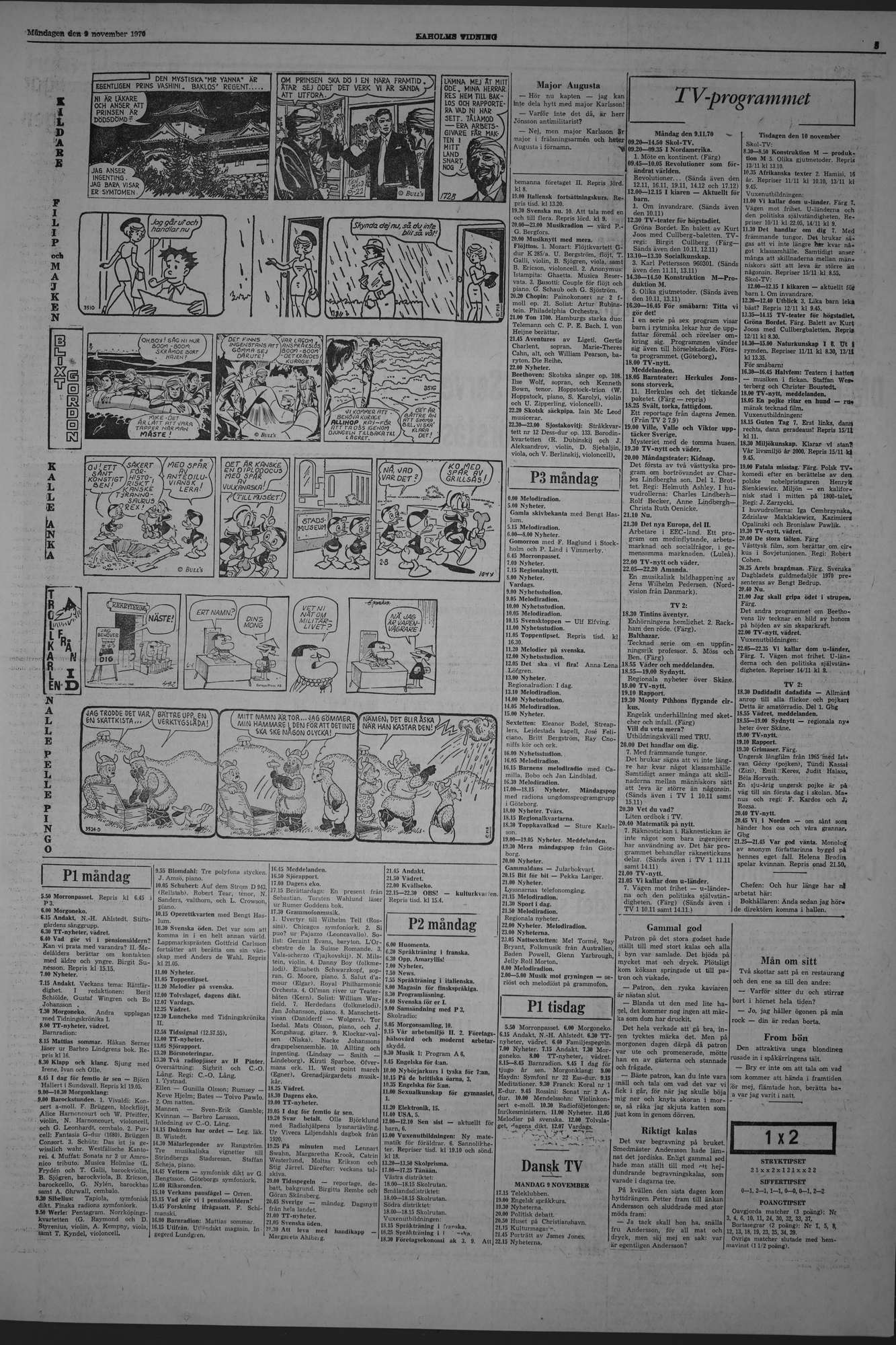 Laholms Tidning Måndag 9 november 1970, sida 5