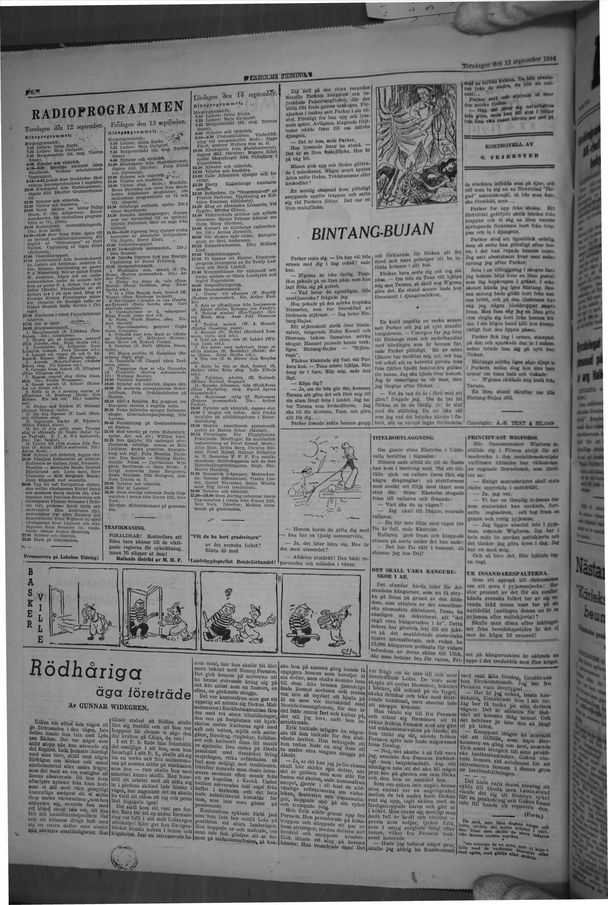 Laholms Tidning Torsdag 12 september 1946, sida 6