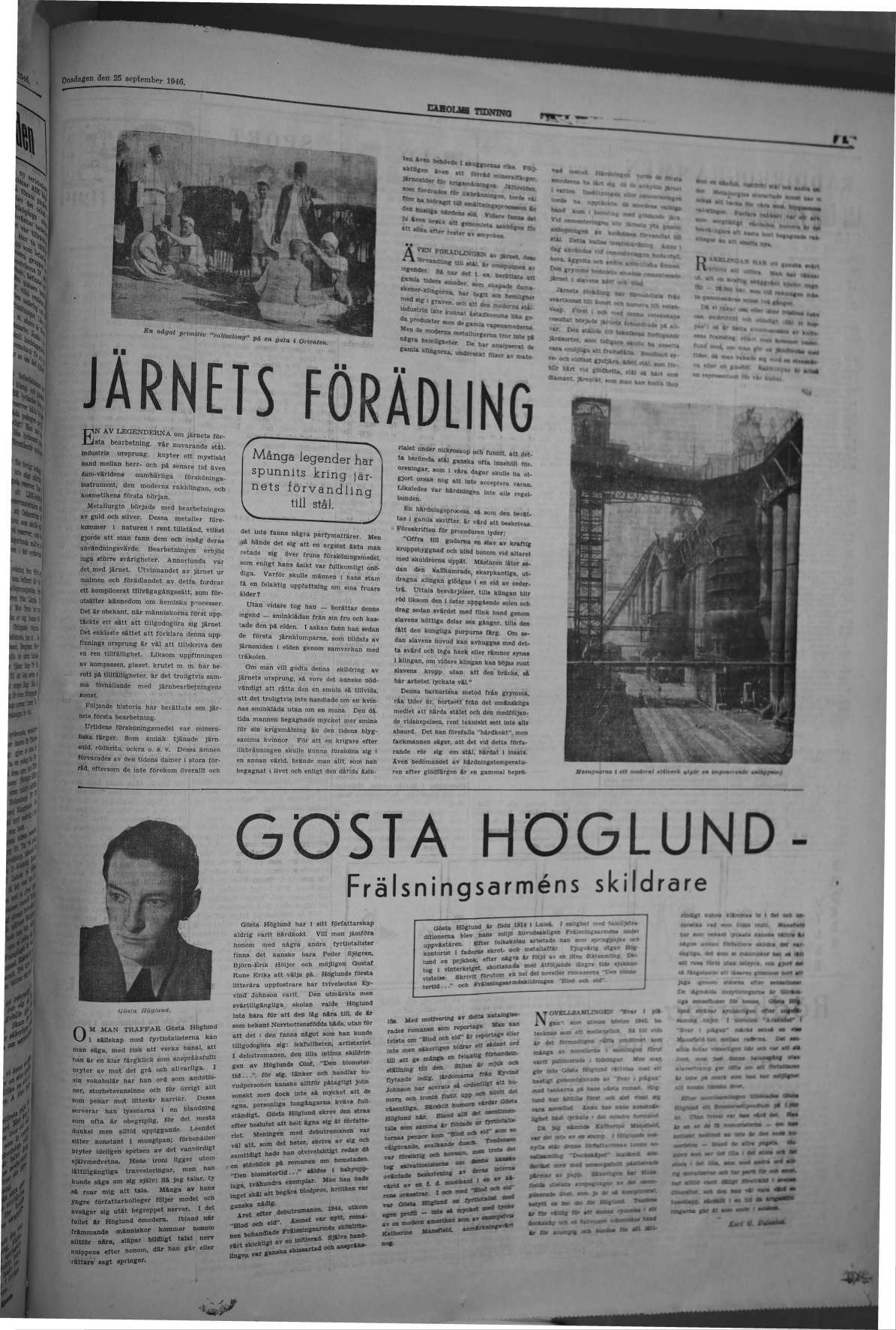 Laholms Tidning Onsdag 25 september 1946, sida 5