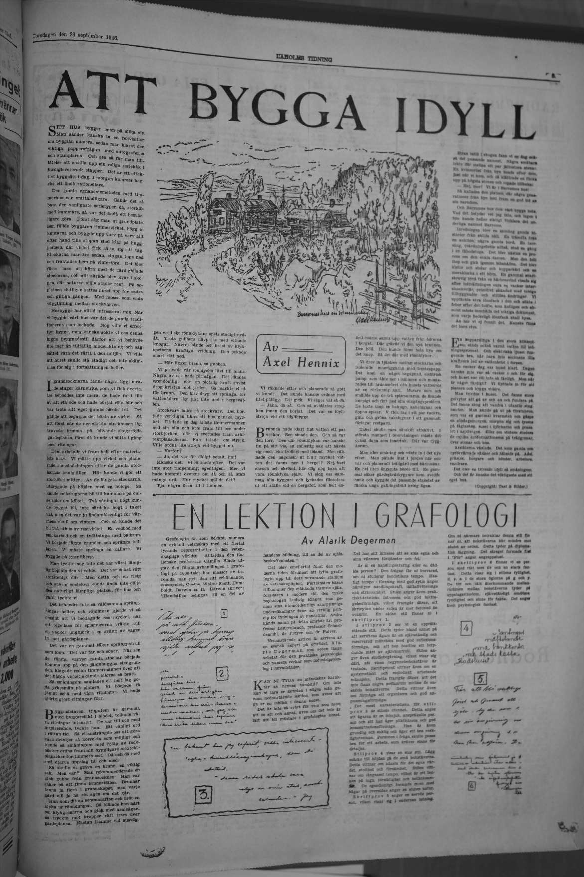 Laholms Tidning Torsdag 26 september 1946, sida 5