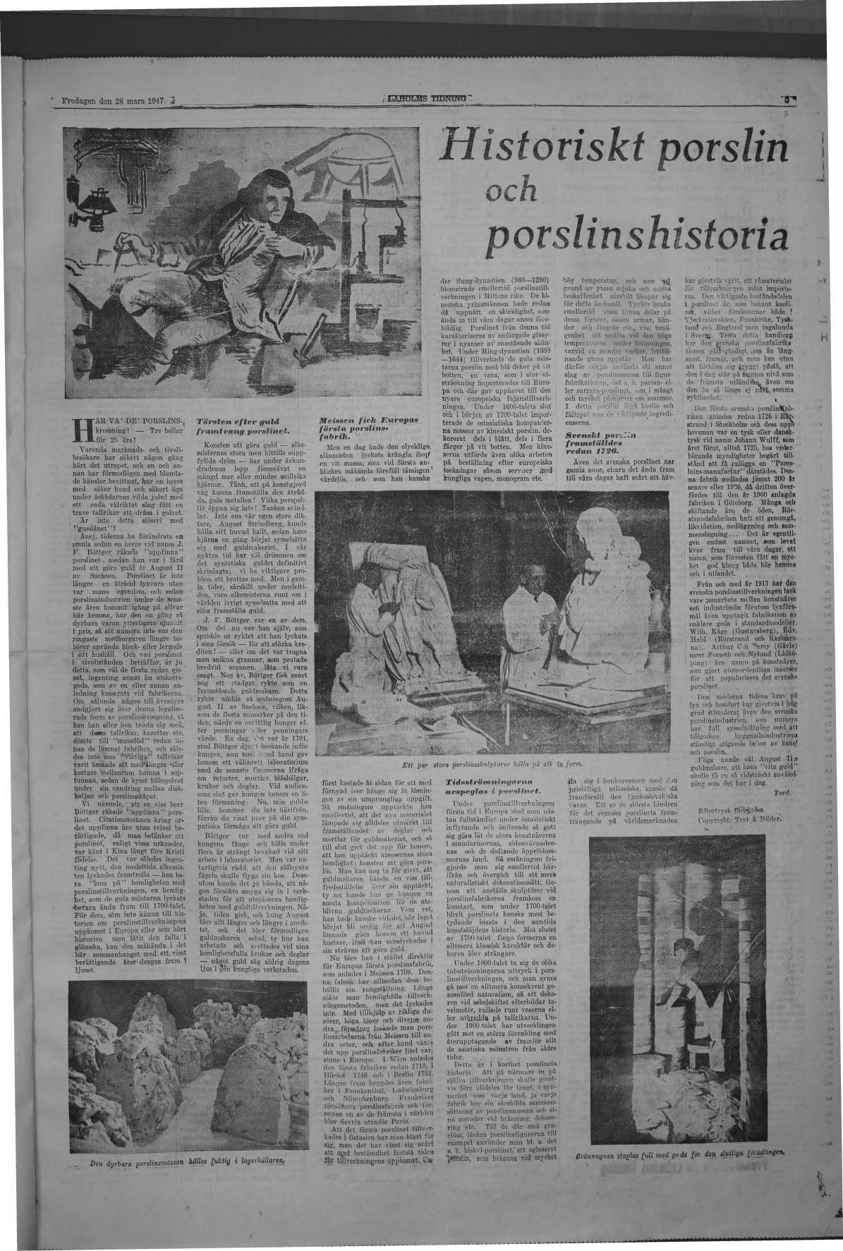 Laholms Tidning Fredag 28 mars 1947, sida 5