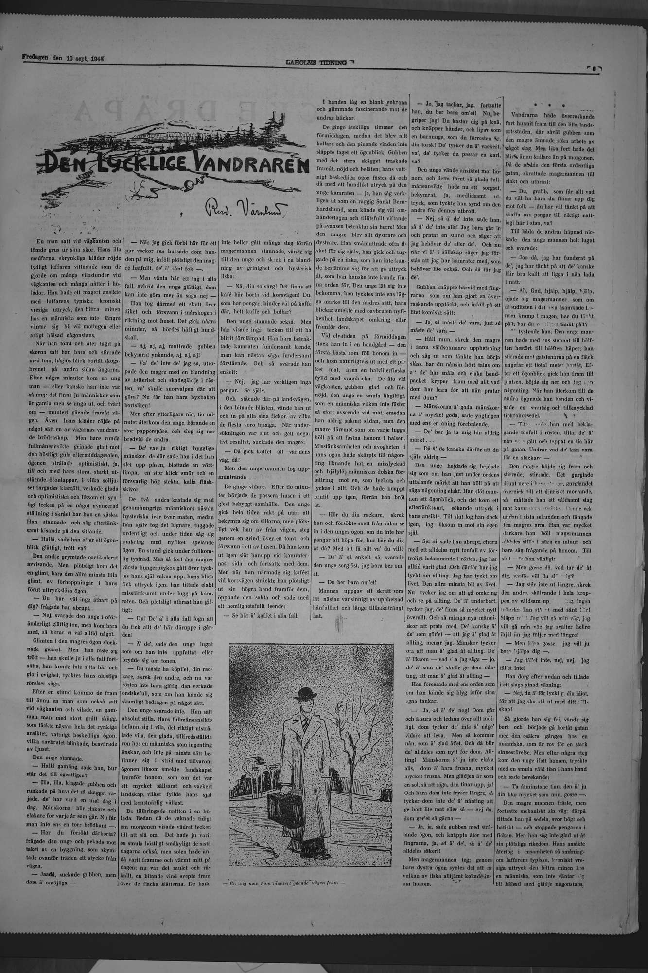 Laholms Tidning Fredag 10 september 1948, sida 5