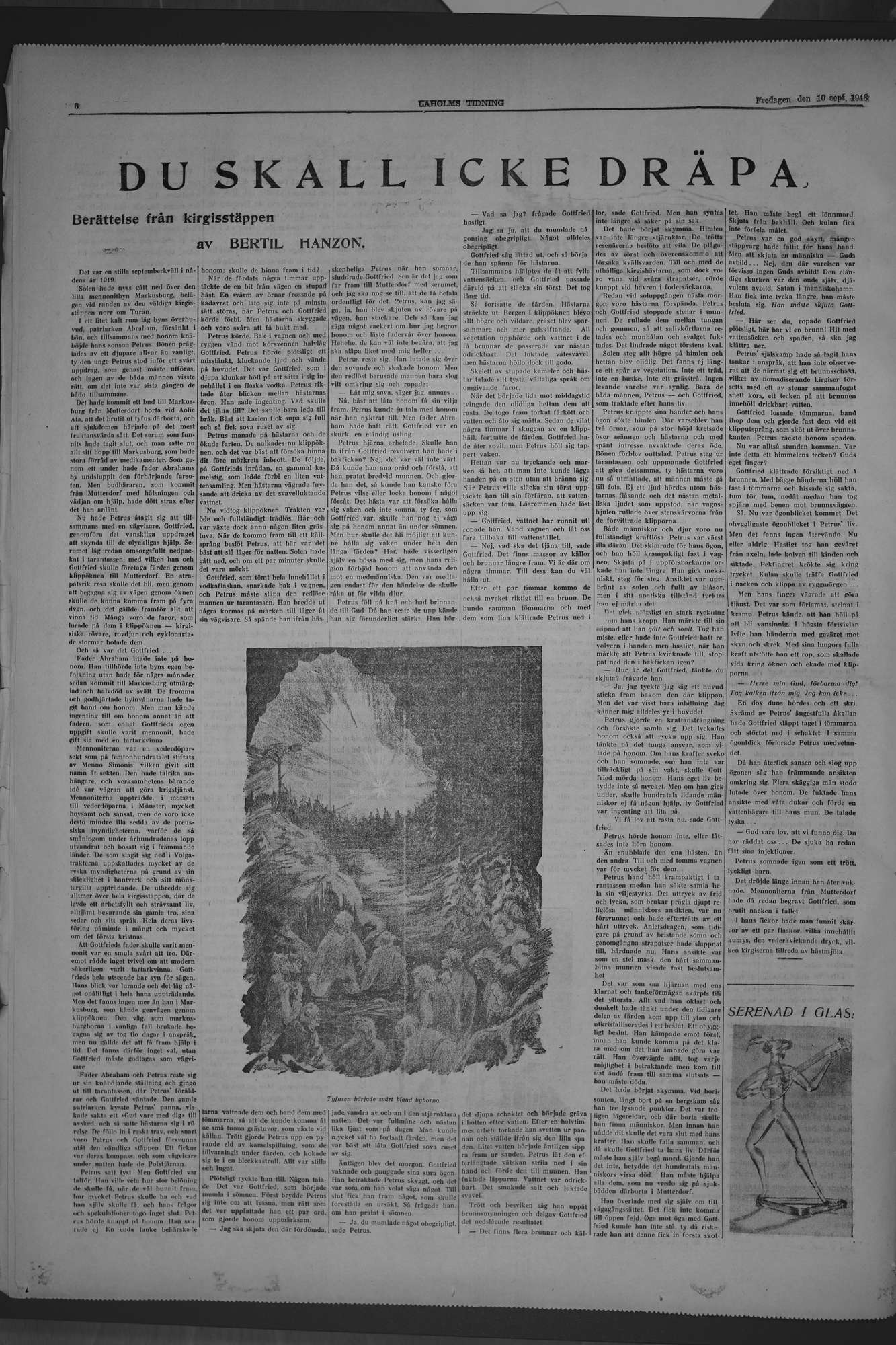Laholms Tidning Fredag 10 september 1948, sida 6