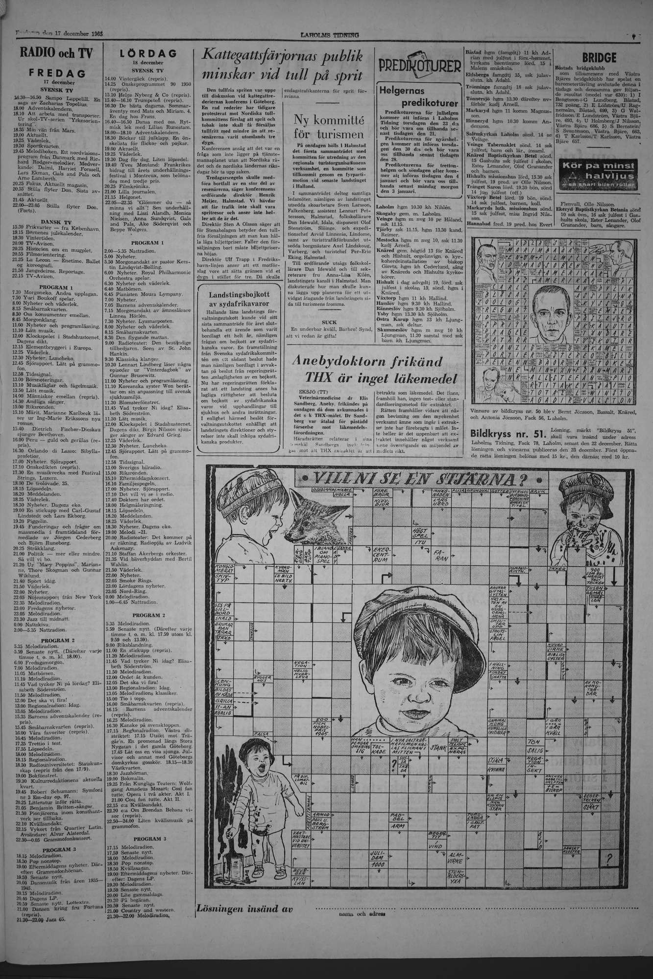 Laholms Tidning Fredag 17 december 1965, sida 7