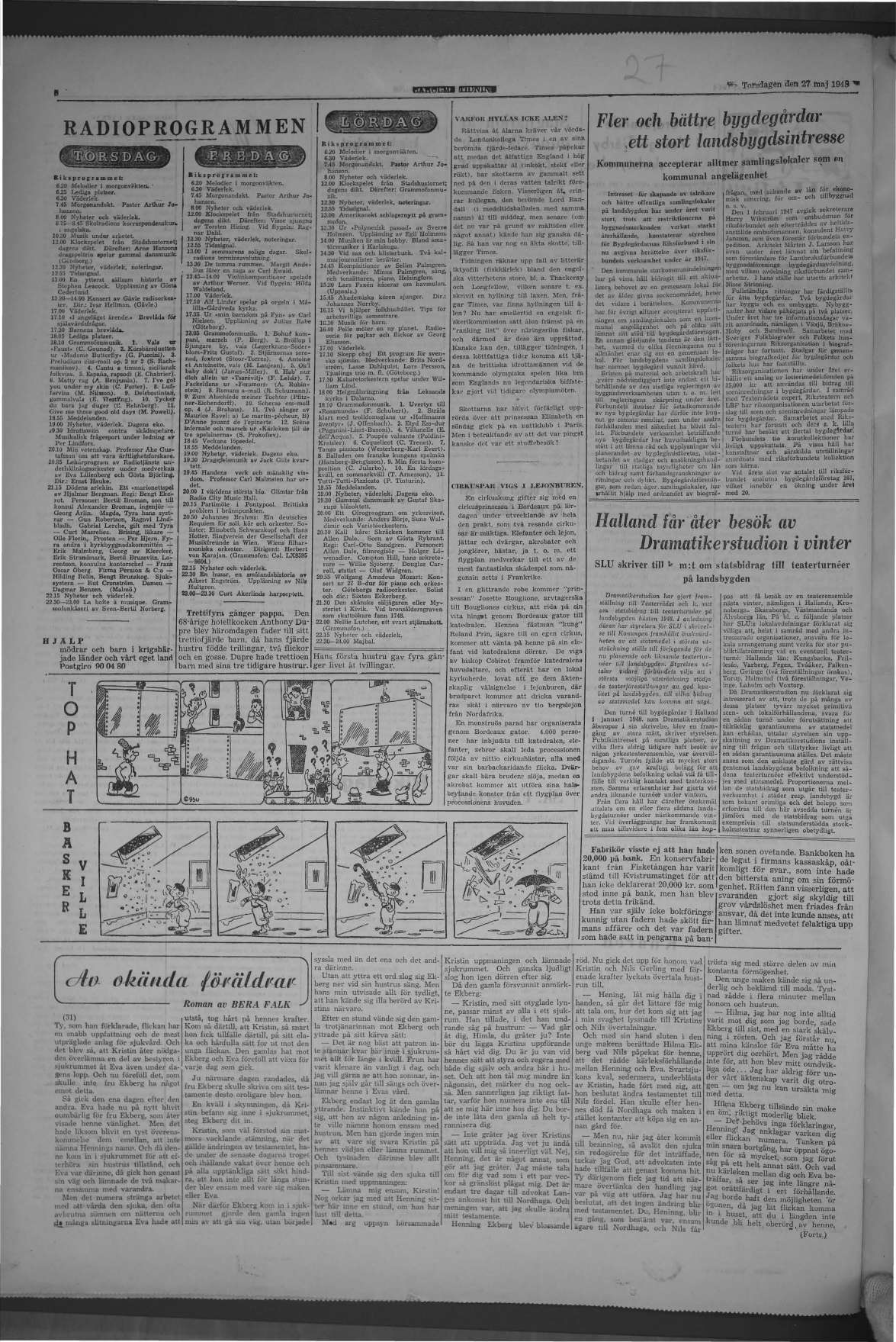 Laholms Tidning Torsdag 27 maj 1948, sida 8