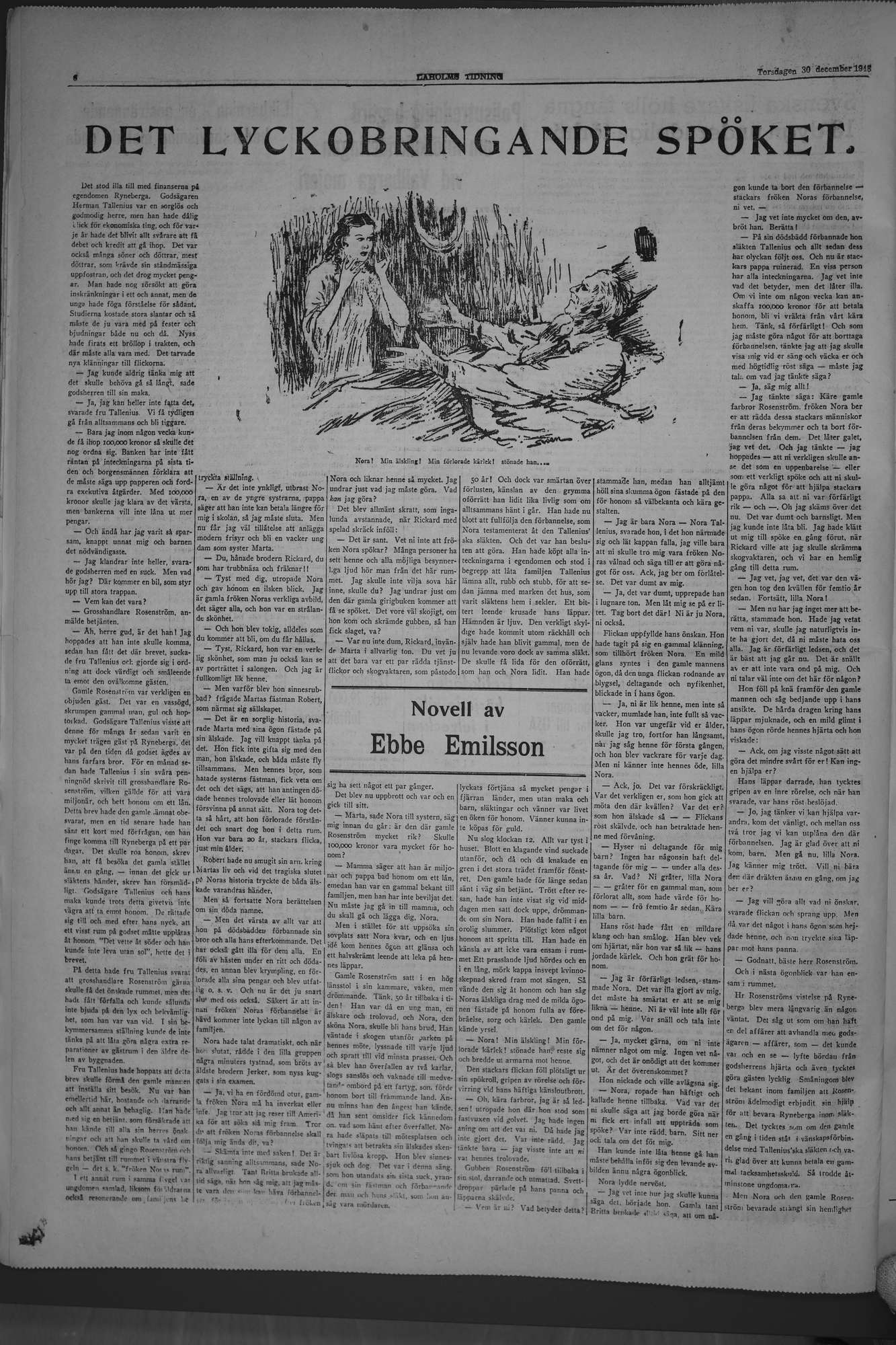 Laholms Tidning Torsdag 30 december 1948, sida 6