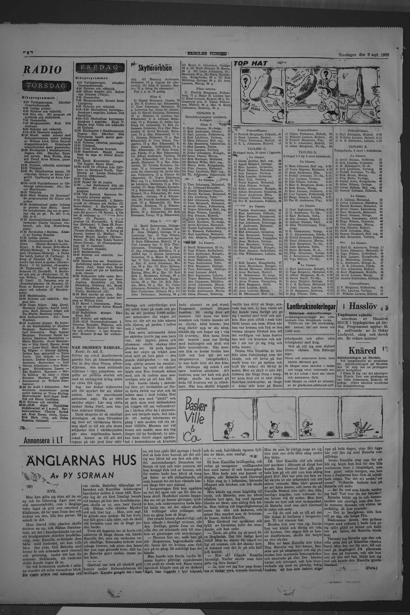 Laholms Tidning Torsdag 9 september 1948, sida 6