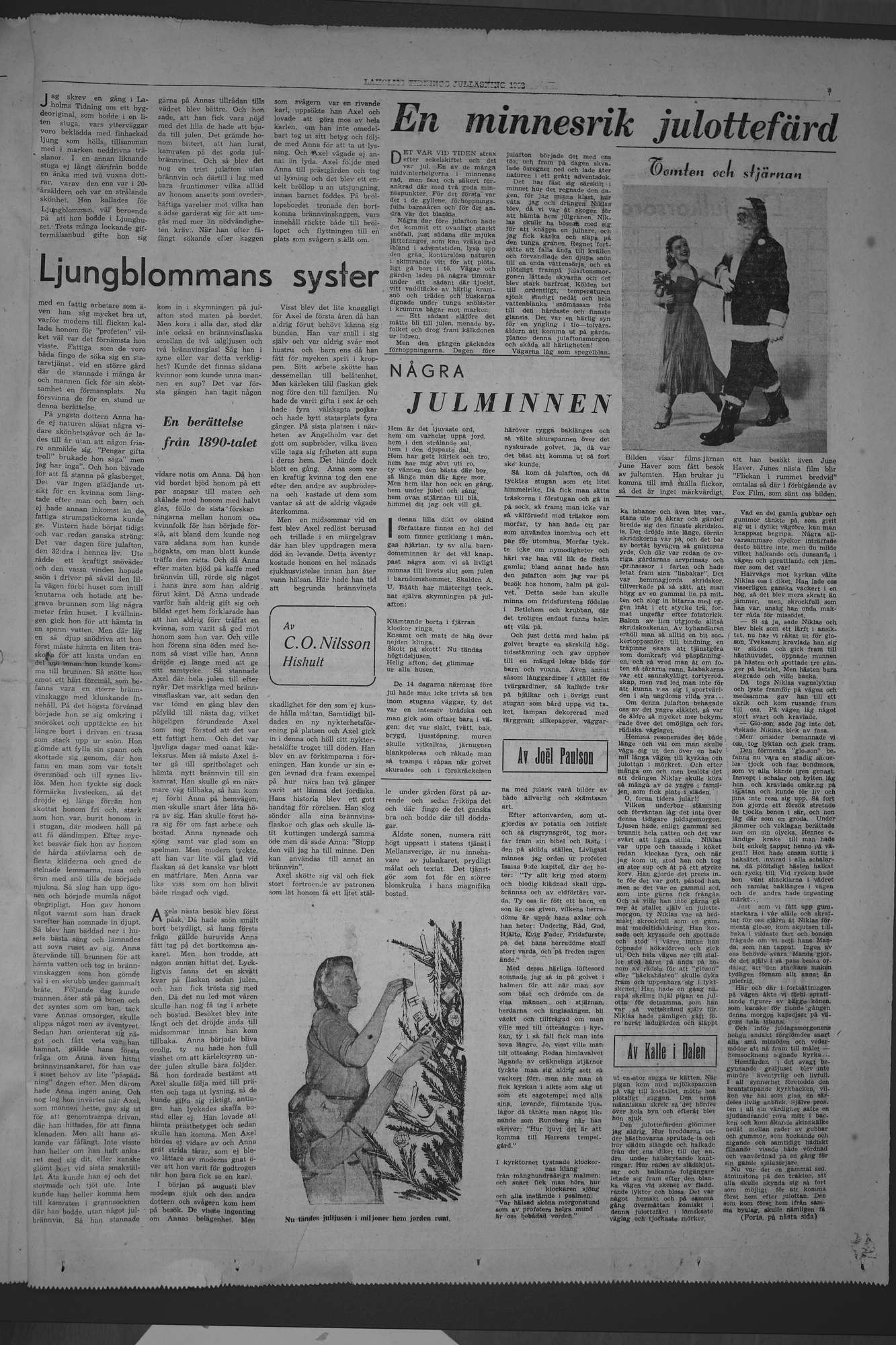 Laholms Tidning Tisdag 23 december 1952, sida 15