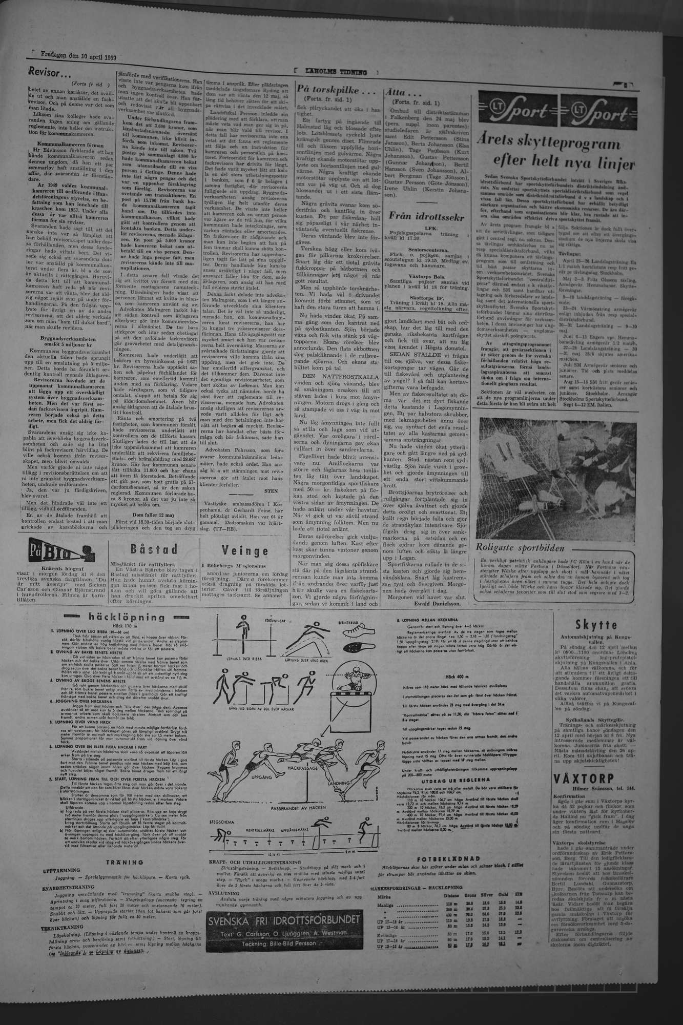 Laholms Tidning Fredag 10 april 1959, sida 5
