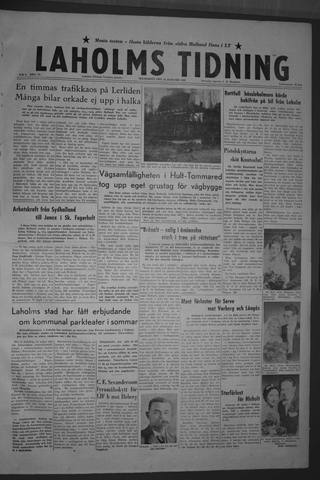 Förstasidan, Måndag 12 januari 1959
