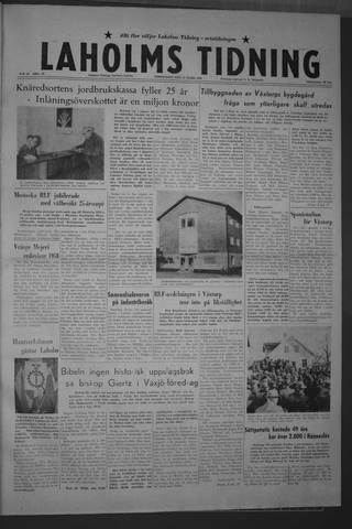 Förstasidan, Torsdag 12 mars 1959