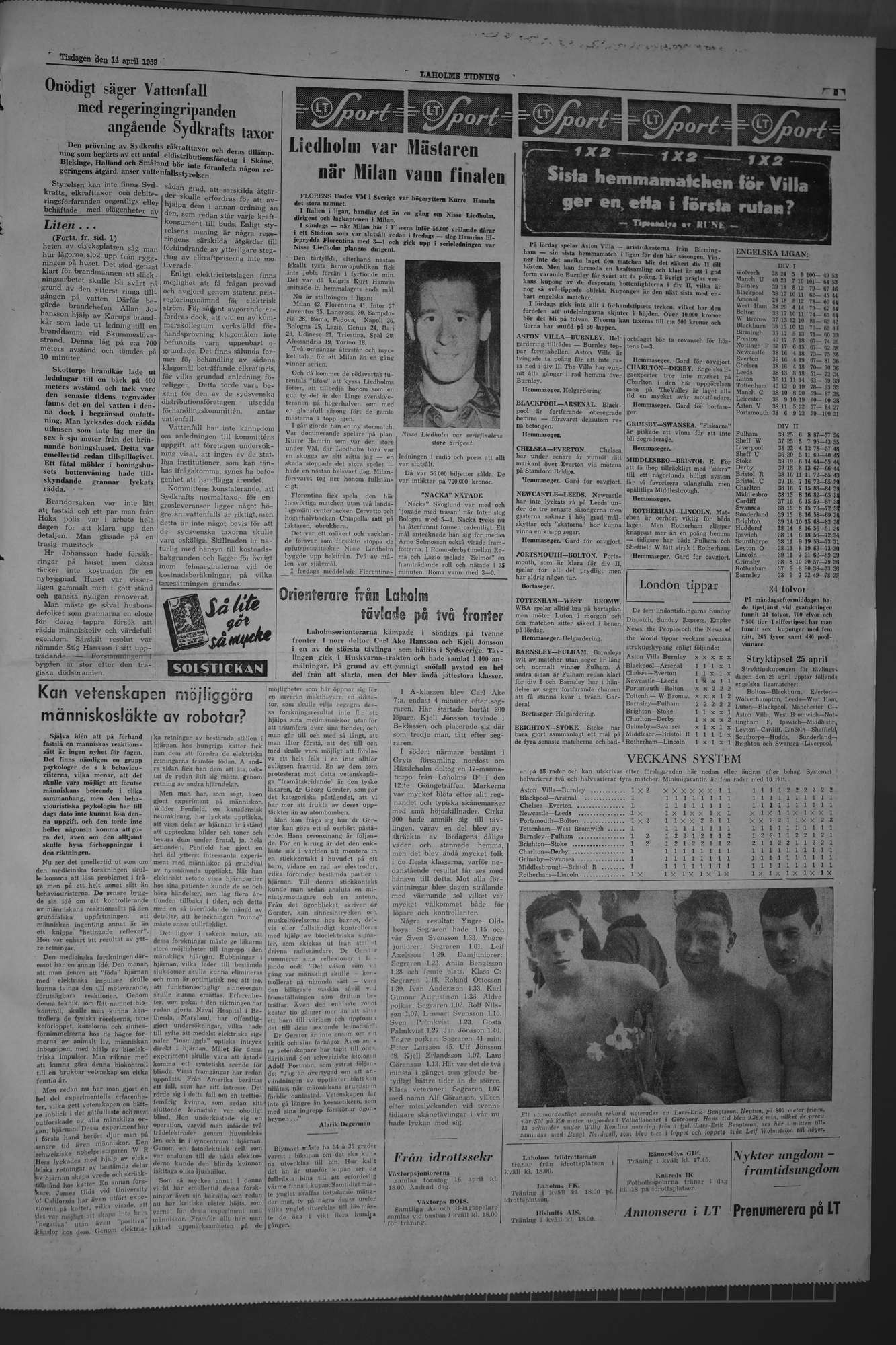 Laholms Tidning Tisdag 14 april 1959, sida 5
