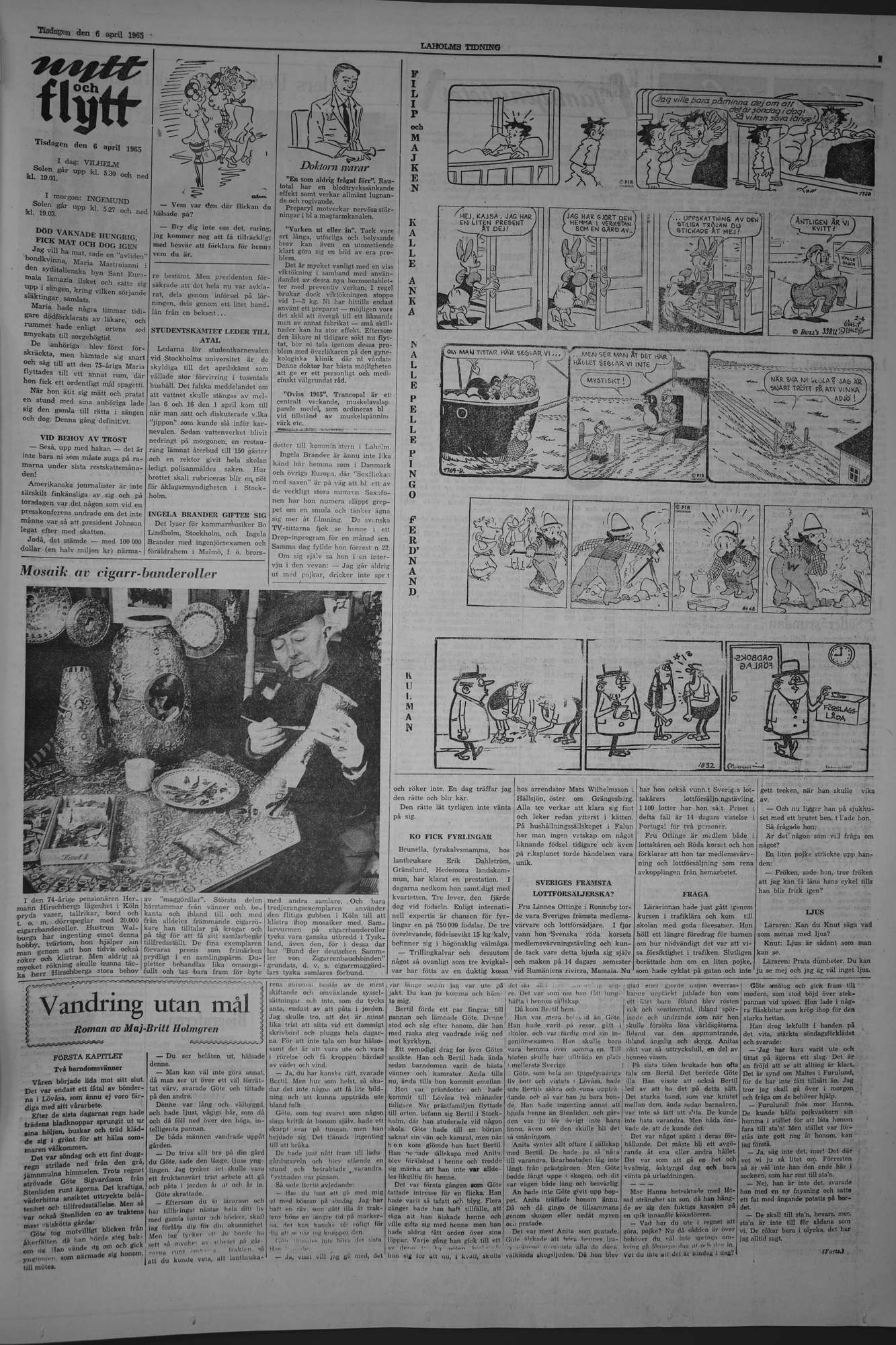 Laholms Tidning Tisdag 6 april 1965, sida 5