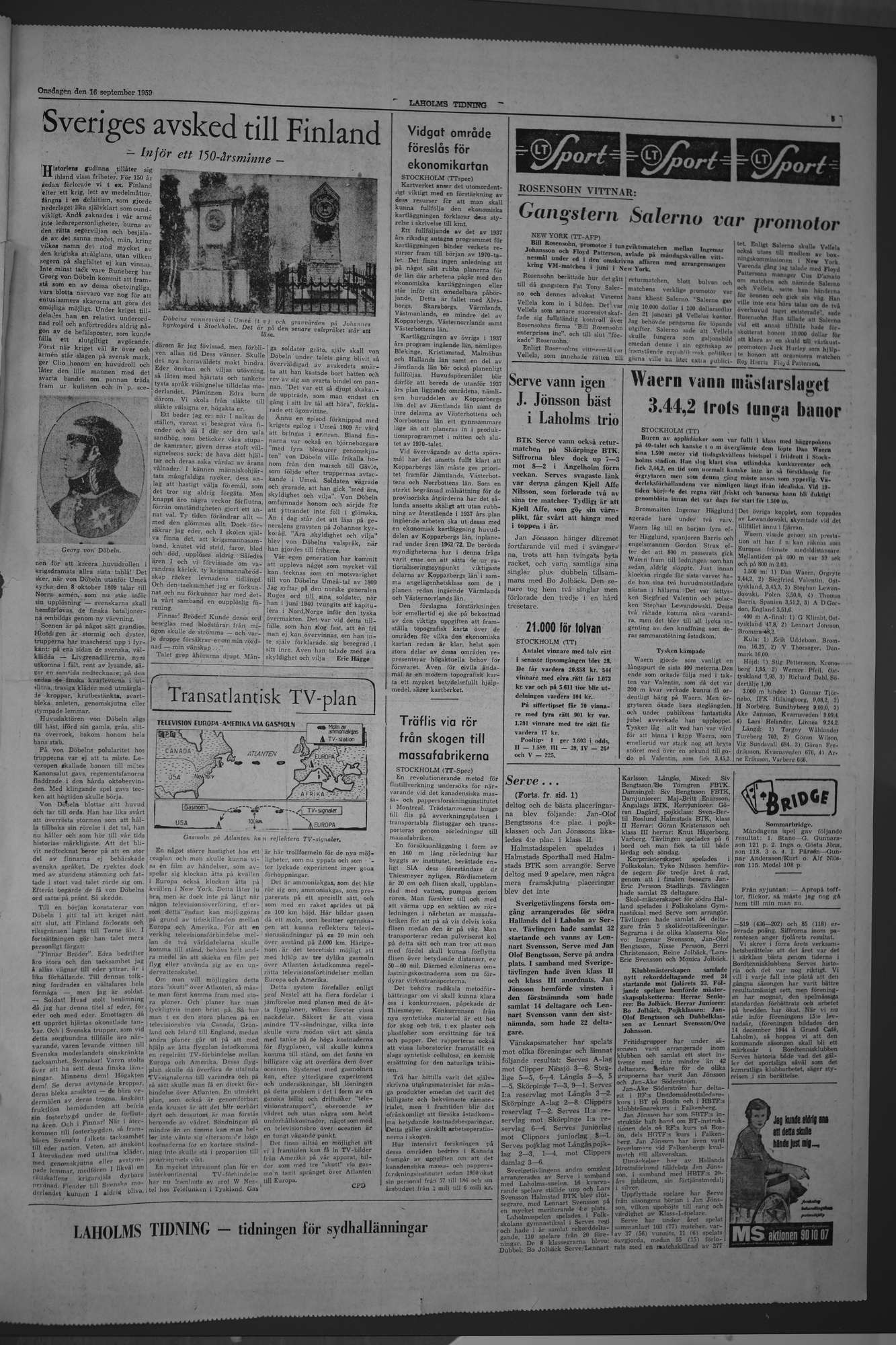 Laholms Tidning Onsdag 16 september 1959, sida 5