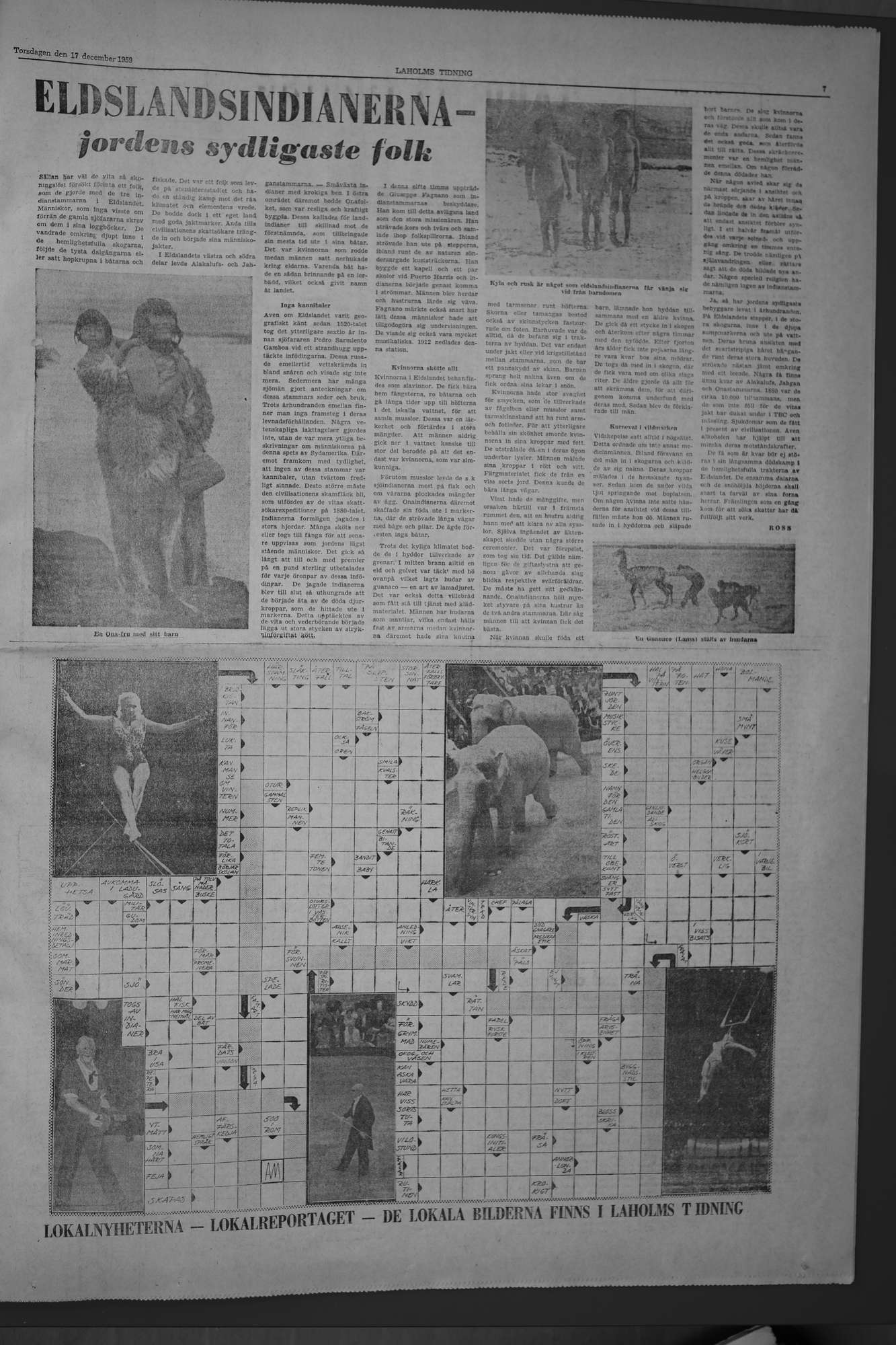Laholms Tidning Torsdag 17 december 1959, sida 7
