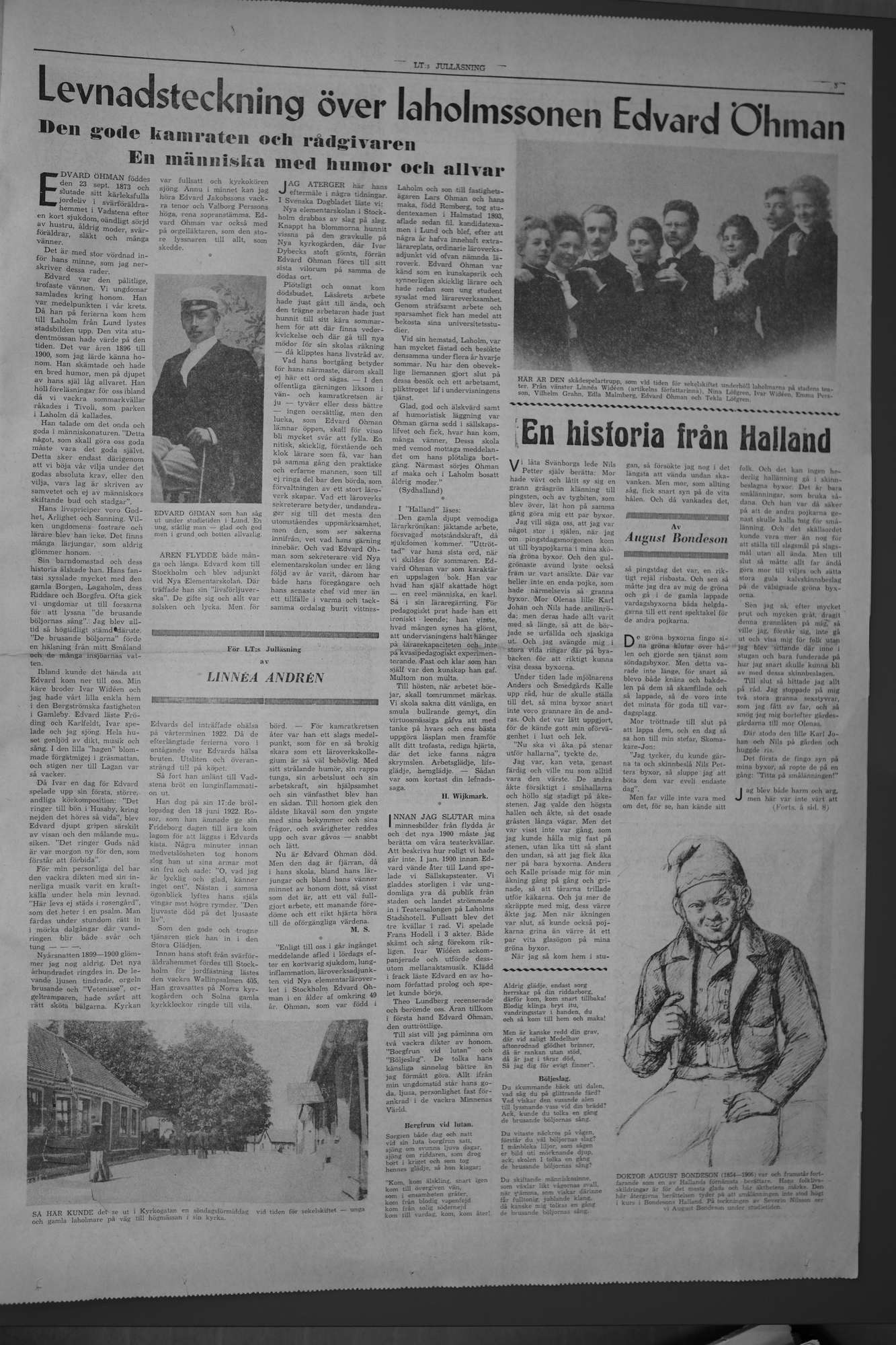 Laholms Tidning Torsdag 17 december 1959, sida 13