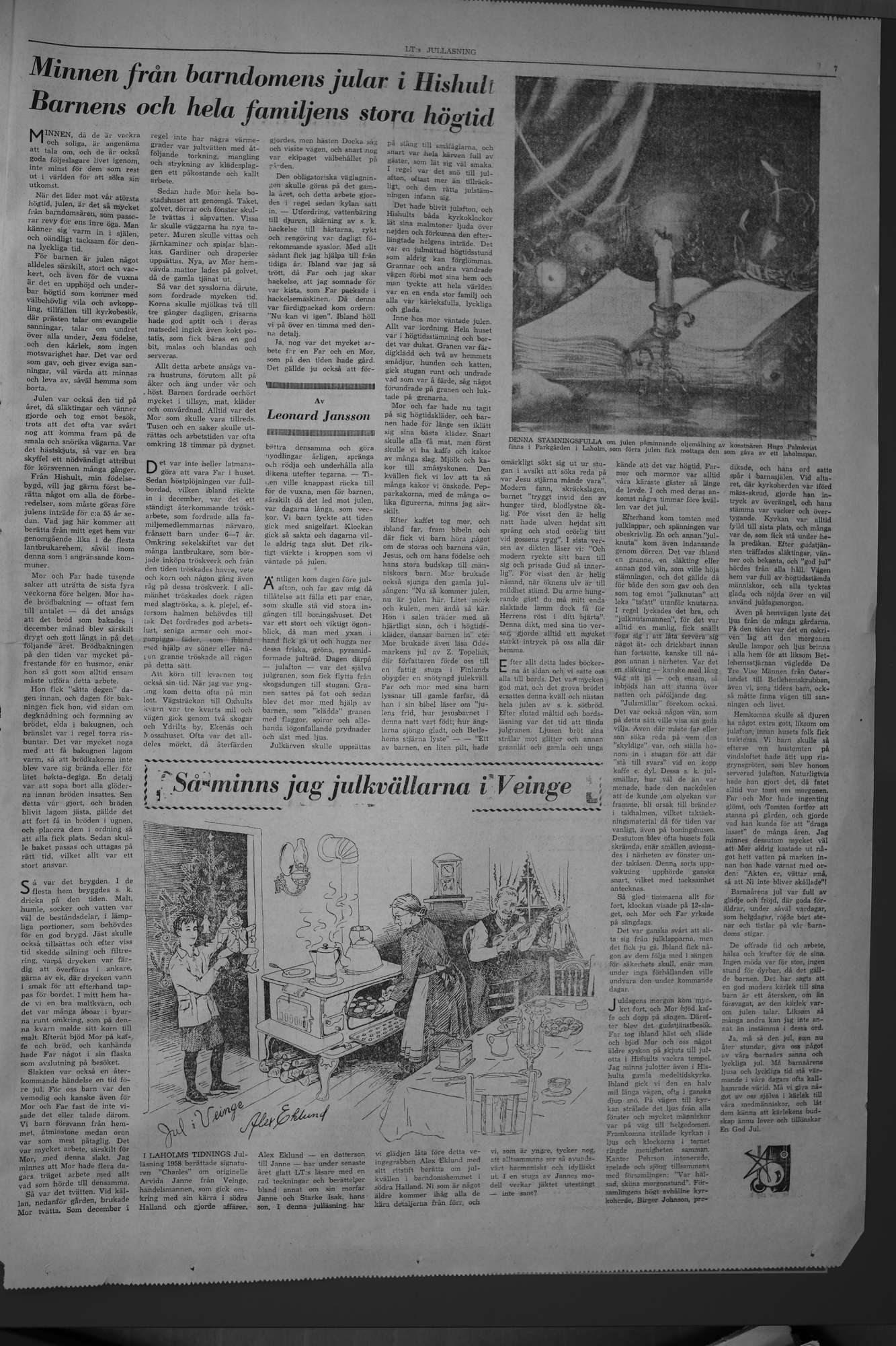 Laholms Tidning Torsdag 17 december 1959, sida 15