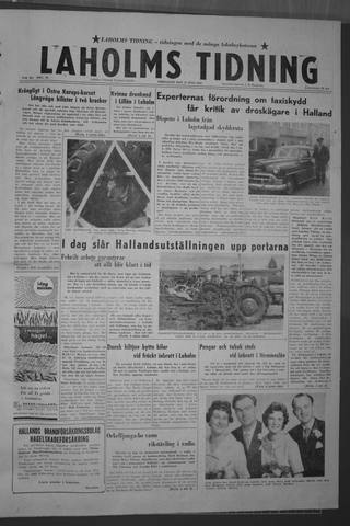 Förstasidan, Fredag 17 juli 1959