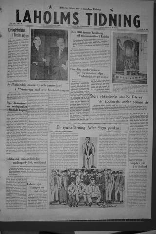 Förstasidan, Onsdag 2 december 1959