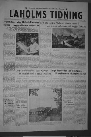 Förstasidan, Tisdag 2 juni 1959