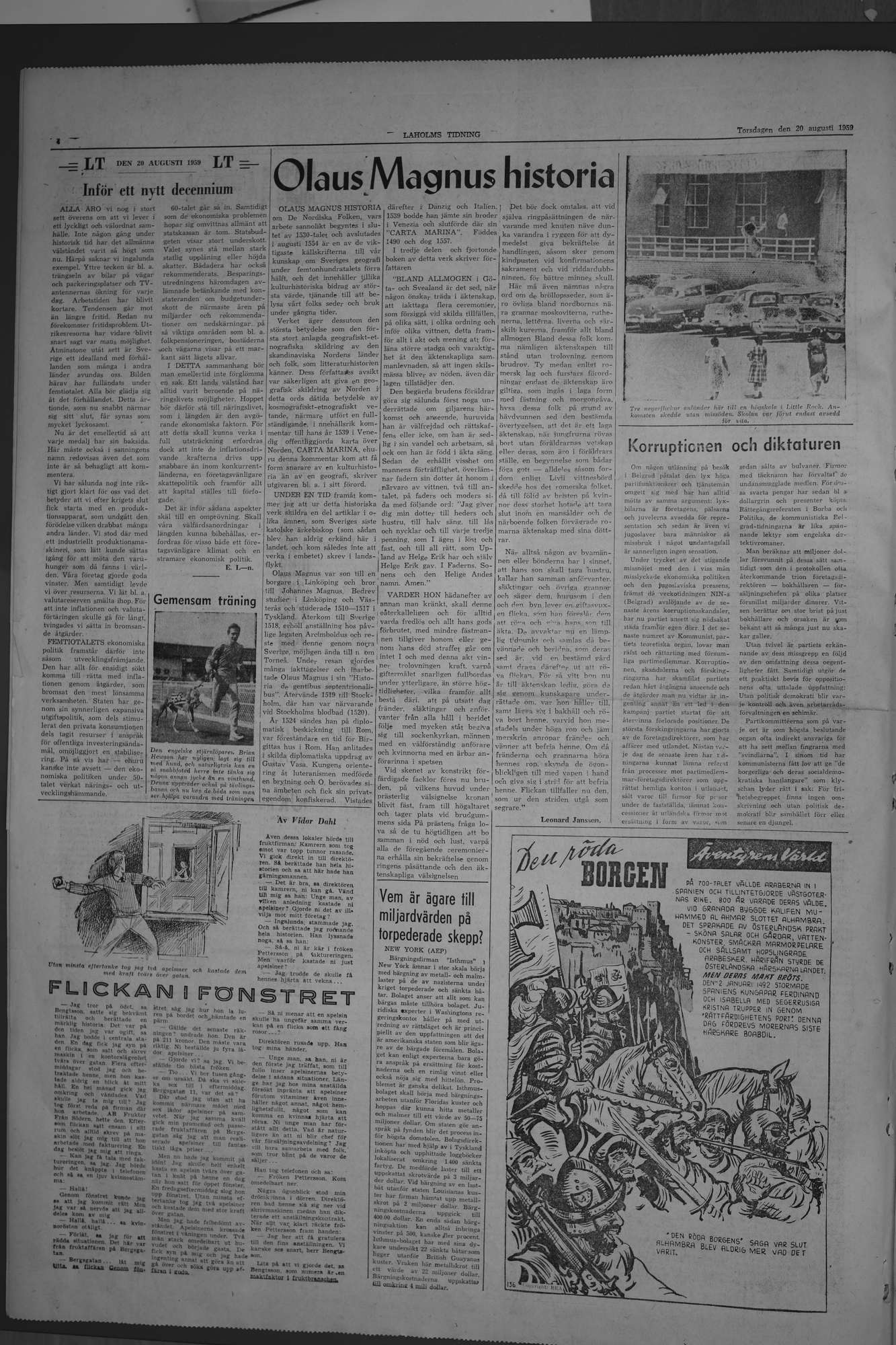 Laholms Tidning Torsdag 20 augusti 1959, sida 4