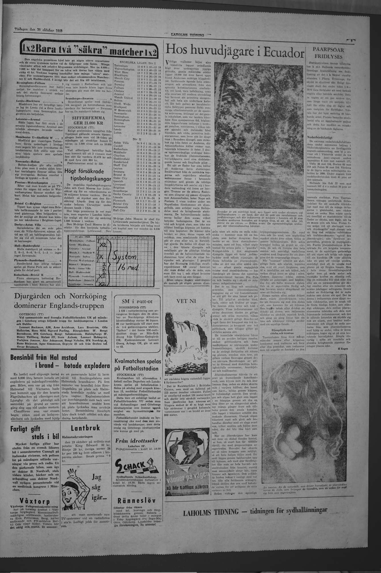 Laholms Tidning Tisdag 20 oktober 1959, sida 5