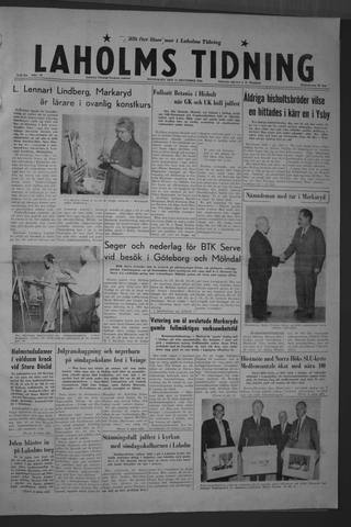 Förstasidan, Måndag 21 december 1959