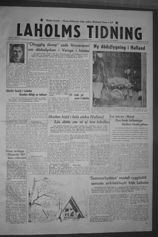 Förstasidan, Torsdag 22 januari 1959