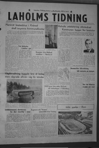 Förstasidan, Torsdag 22 oktober 1959