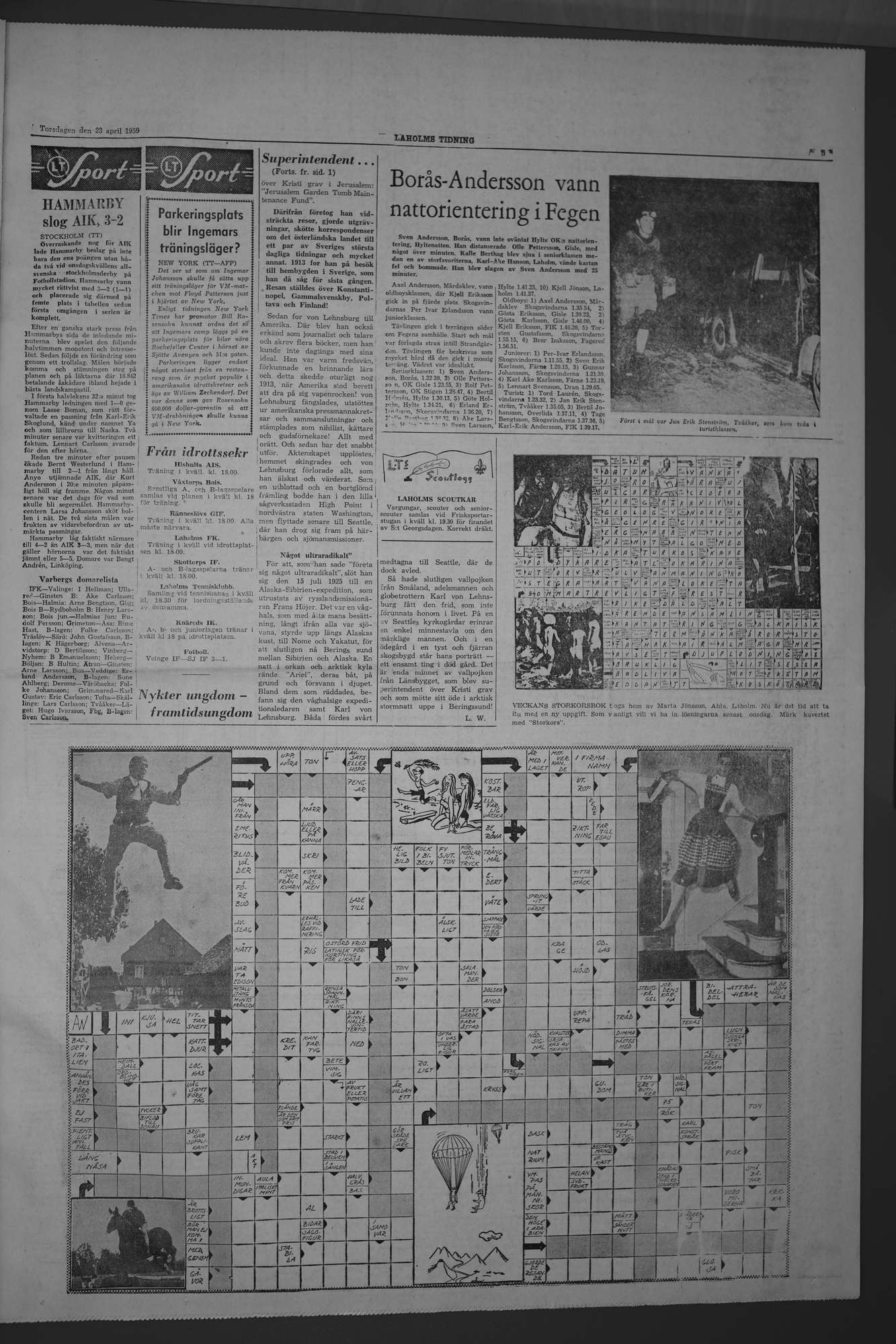 Laholms Tidning Torsdag 23 april 1959, sida 5