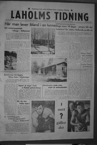 Förstasidan, Torsdag 25 juni 1959