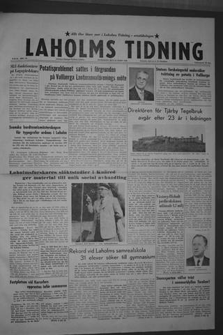 Förstasidan, Onsdag 25 mars 1959