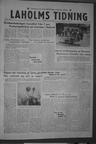 Förstasidan, Tisdag 26 maj 1959